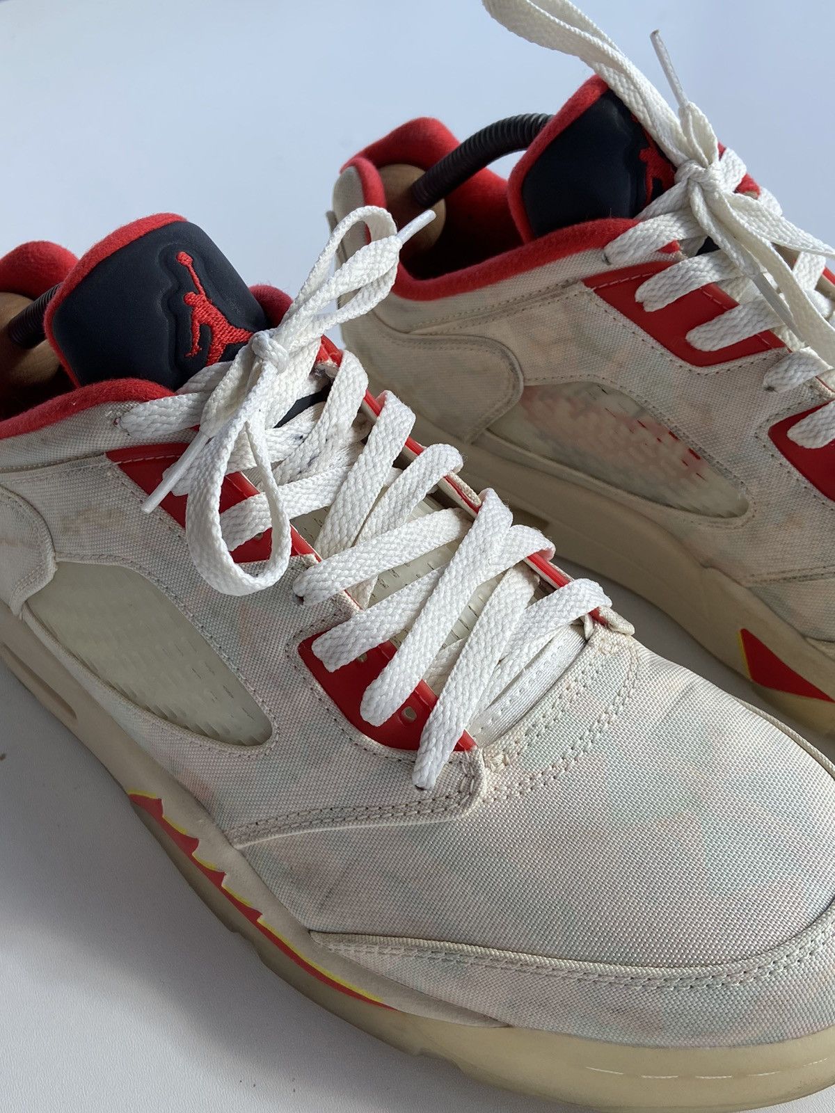 Jordan Brand Air Jordan 5 Retro Low Beige DD2240-100 Size US 9.5 / EU 42-43 - 6 Thumbnail