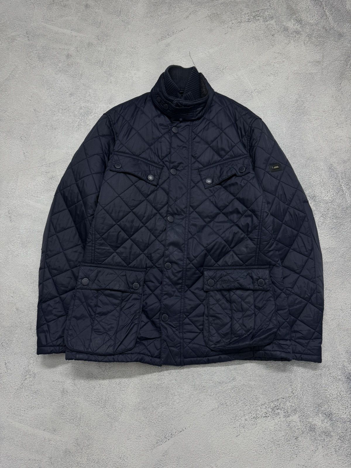 Barbour Vintage Barbour Windshield Polarquilt Quilted Jacket Size US L / EU 52-54 / 3 - 1 Thumbnail