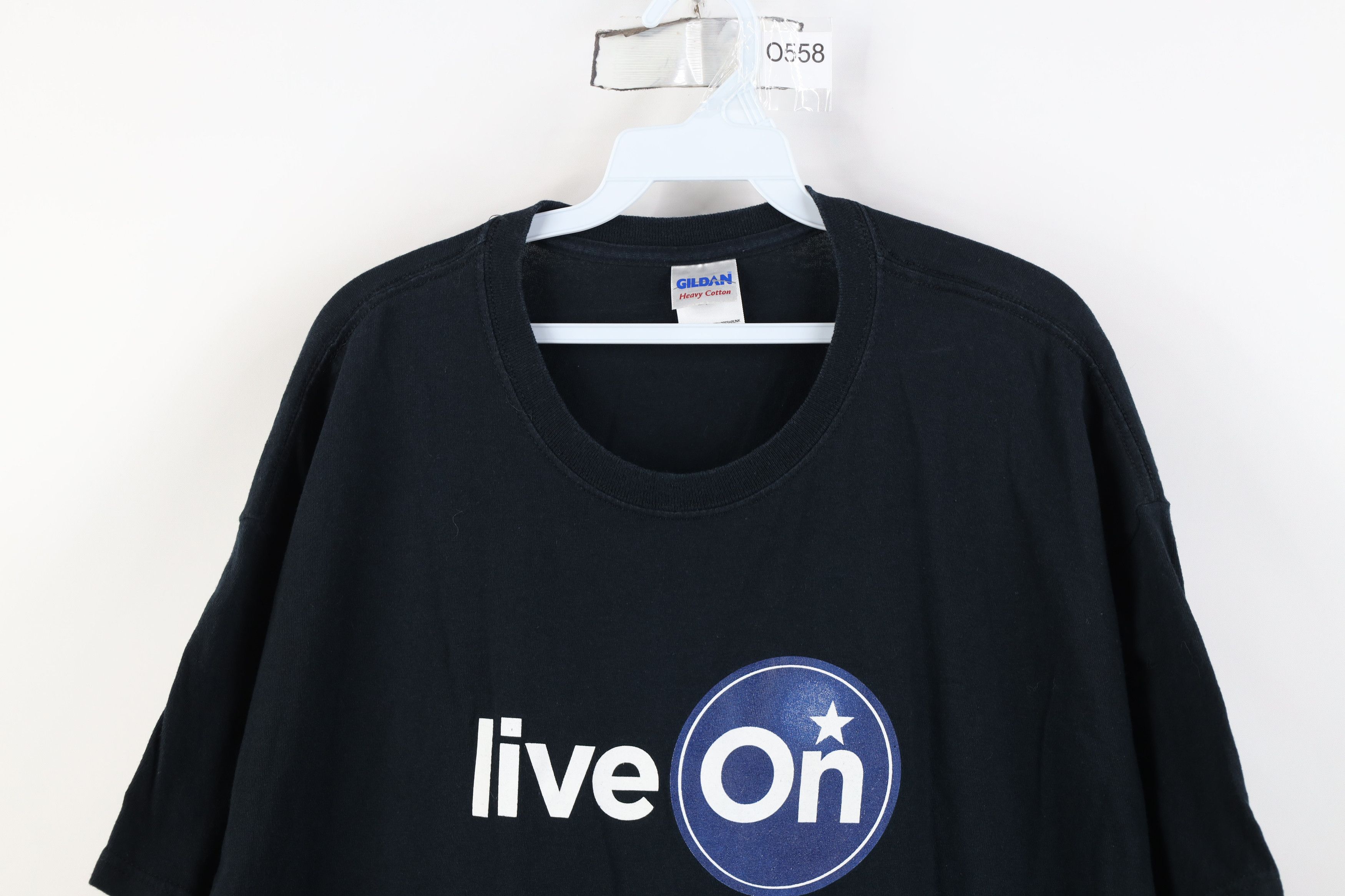 Vintage Vintage Y2K Live On On Star Navigation Car Sleeve T-Shirt Size US XL / EU 56 / 4 - 2 Thumbnail