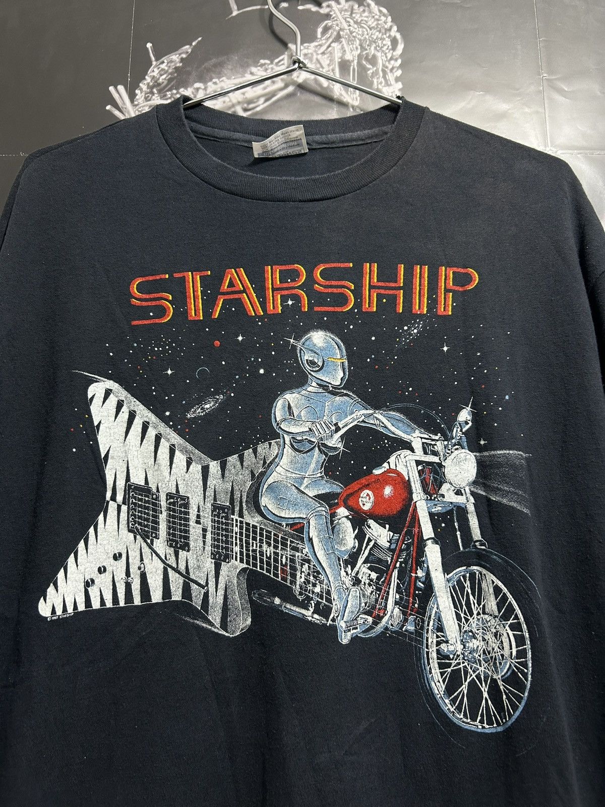 Band Tees 1987 Starship Tour Rare Size US XL / EU 56 / 4 - 3 Thumbnail