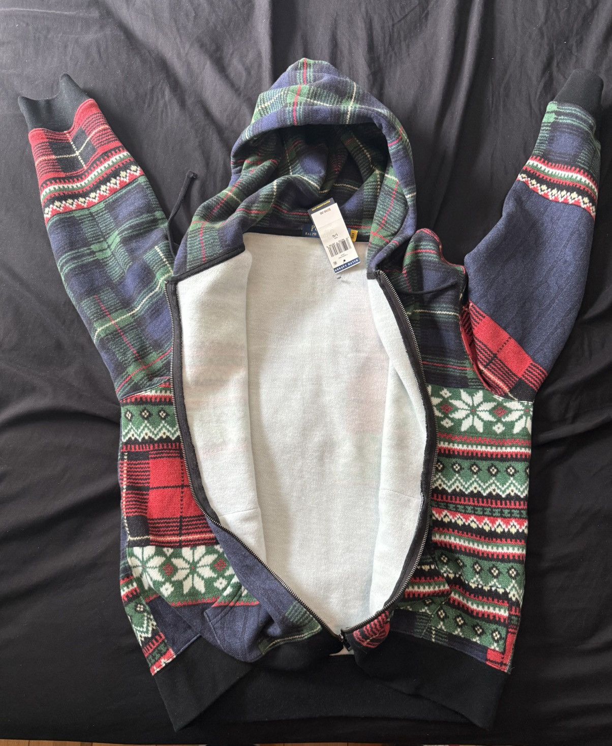 Polo Ralph Lauren Polo Patchwork Hoodie Size US L / EU 52-54 / 3 - 6 Thumbnail