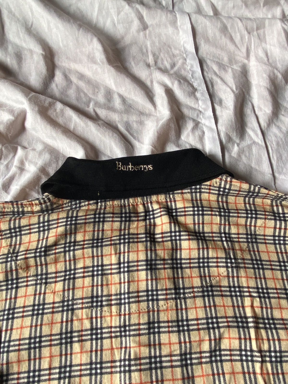 Burberry × Vintage Vintage Burberrys Poloshirt Short Sleeve Size US M / EU 48-50 / 2 - 3 Thumbnail