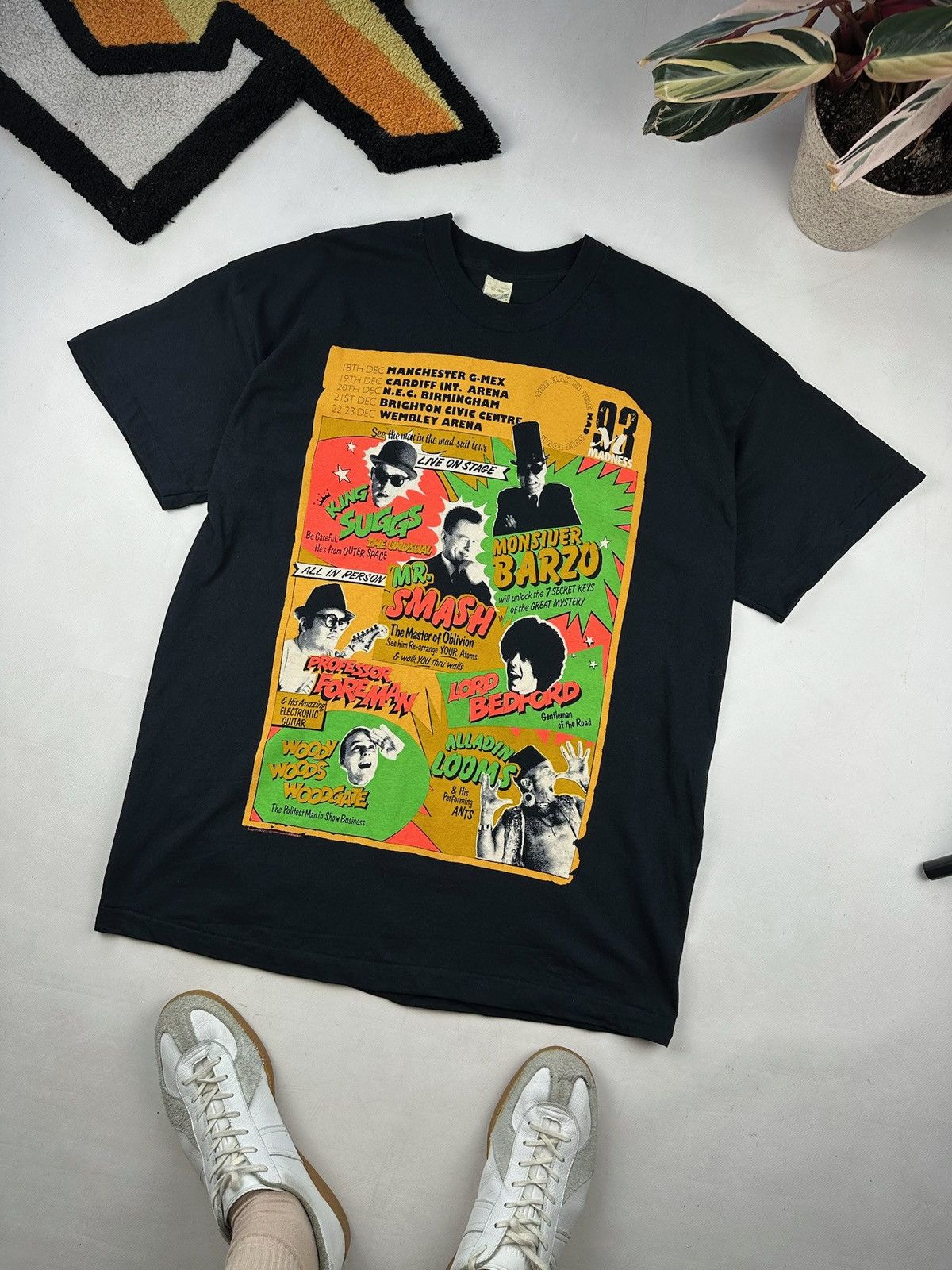 Band Tees × Vintage Vintage 90s MADNESS tee band Ska Tour Tshirt Size US XL / EU 56 / 4 - 1 Thumbnail