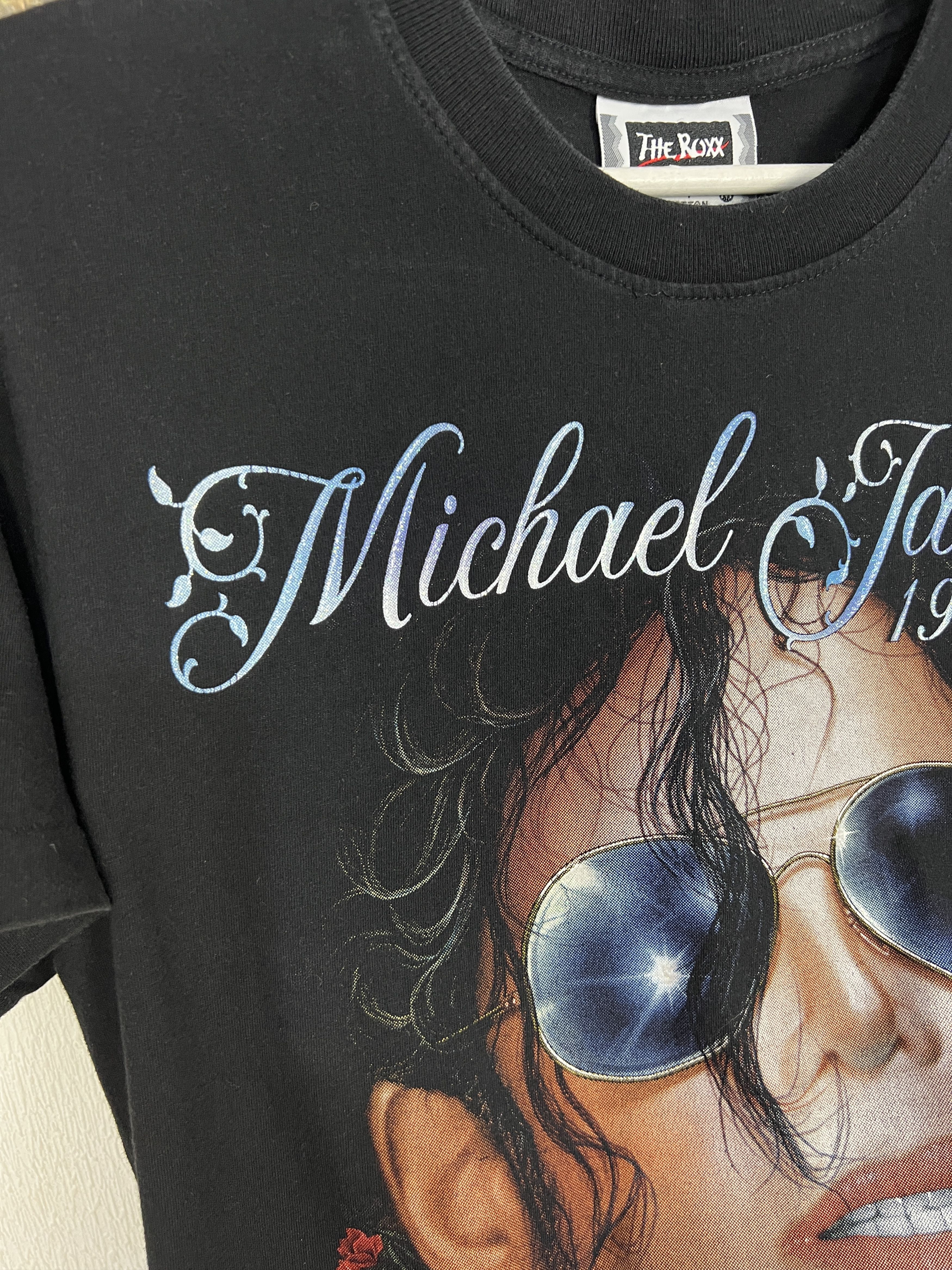 Vintage Vintage Michael Jackson Over Print Shirt You Are Not Alone Size US M / EU 48-50 / 2 - 4 Thumbnail