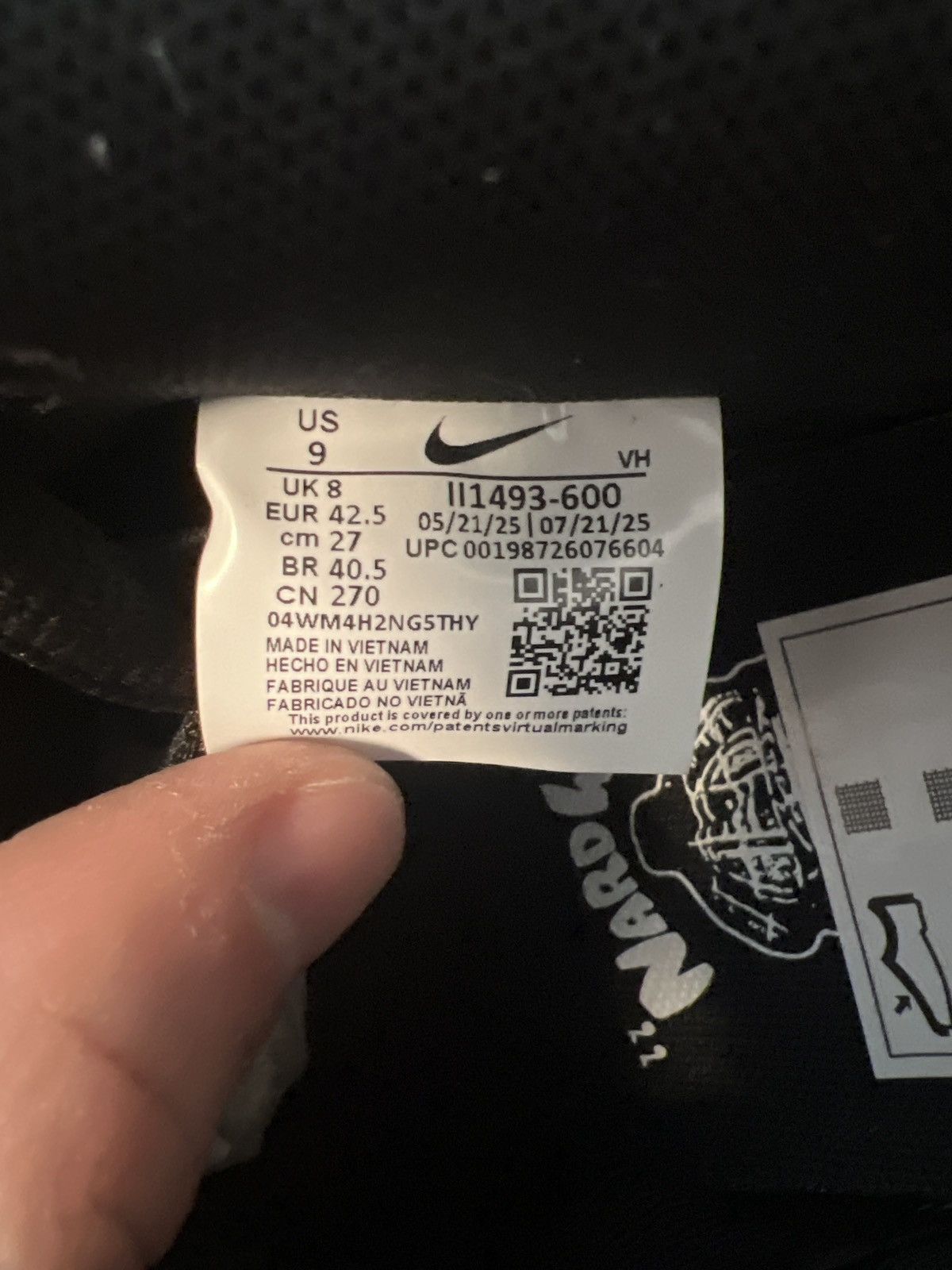 Nike SB Nike SB Dunk Low x Nardwuar Size US 10.5 / EU 43-44 - 9 Thumbnail