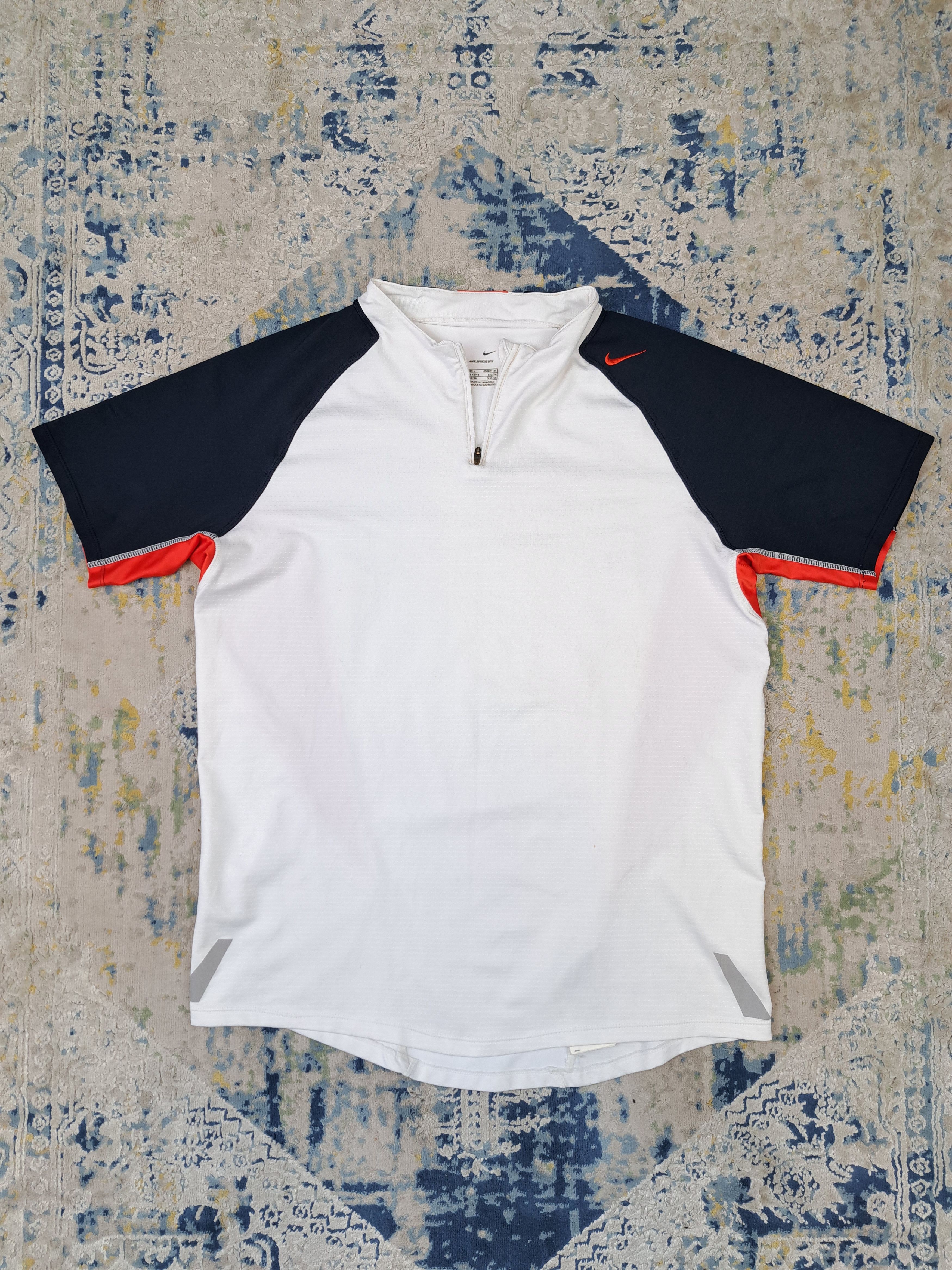 Nike Vintage 00s Nike Cycling Jersey y2k Bikewear Blokecore Size US L / EU 52-54 / 3 - 1 Thumbnail