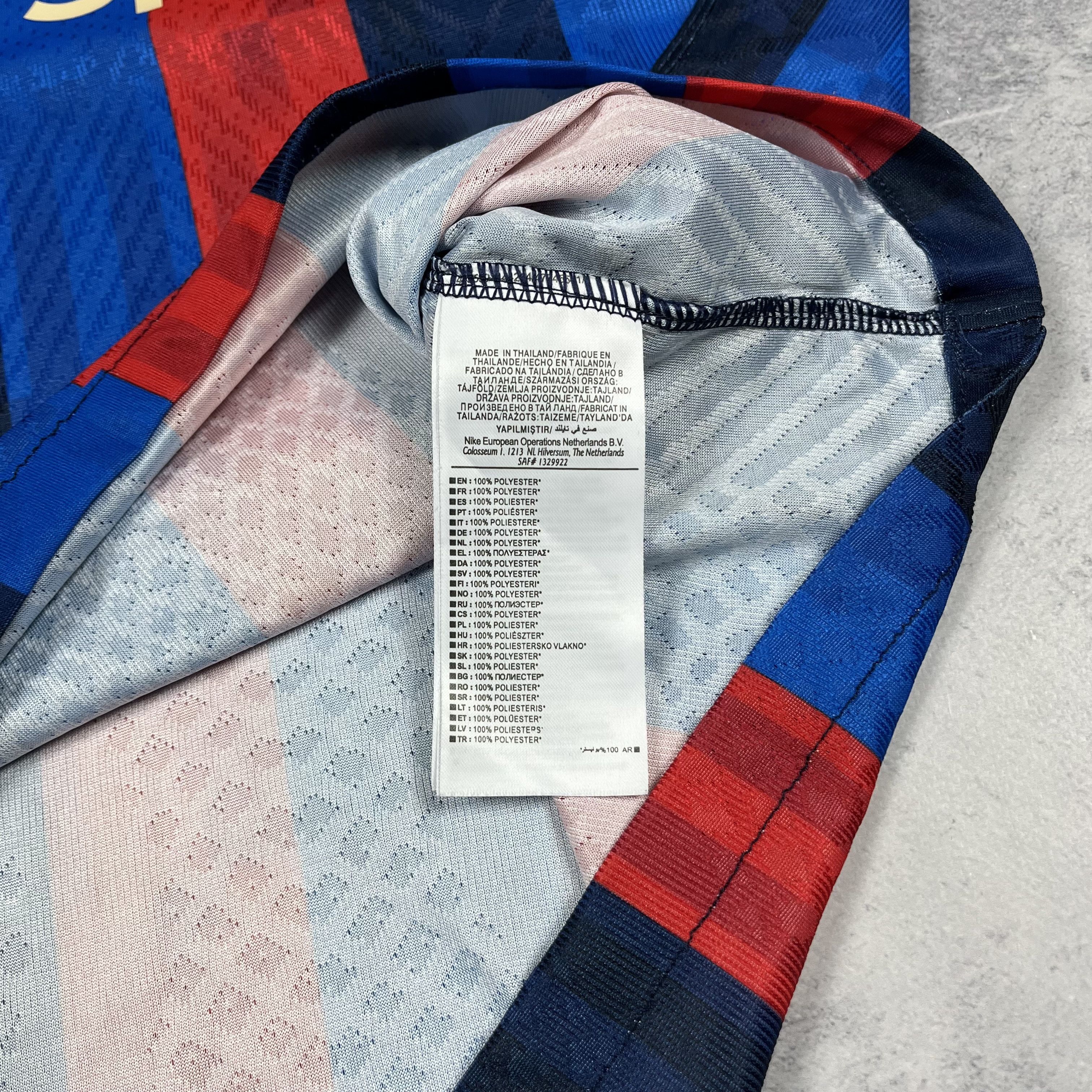 Nike Nike FC Barcelona Messi #10 Home Soccer Jersey Shirt 2022/23 Size US M / EU 48-50 / 2 - 15 Thumbnail