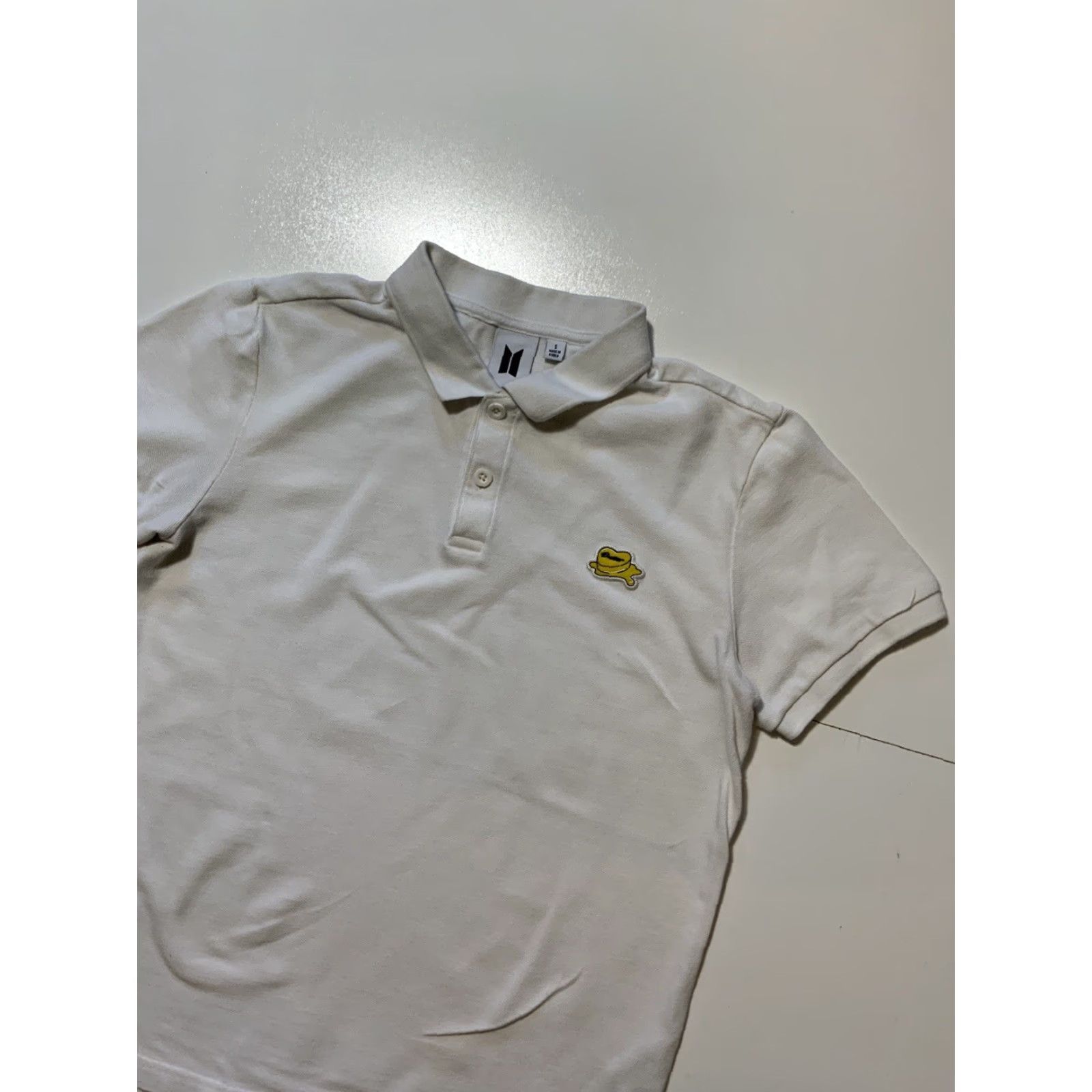 Vintage VINTAGE BTS Bangtan Boys Butter Permission To Dance KPop Band Official Polo Shirt Sz. S Mens White Shirt 40 Chest 25 Shoulder to Hem Polo Bat/Posters? Size US S / EU 44-46 / 1 - 4 Thumbnail