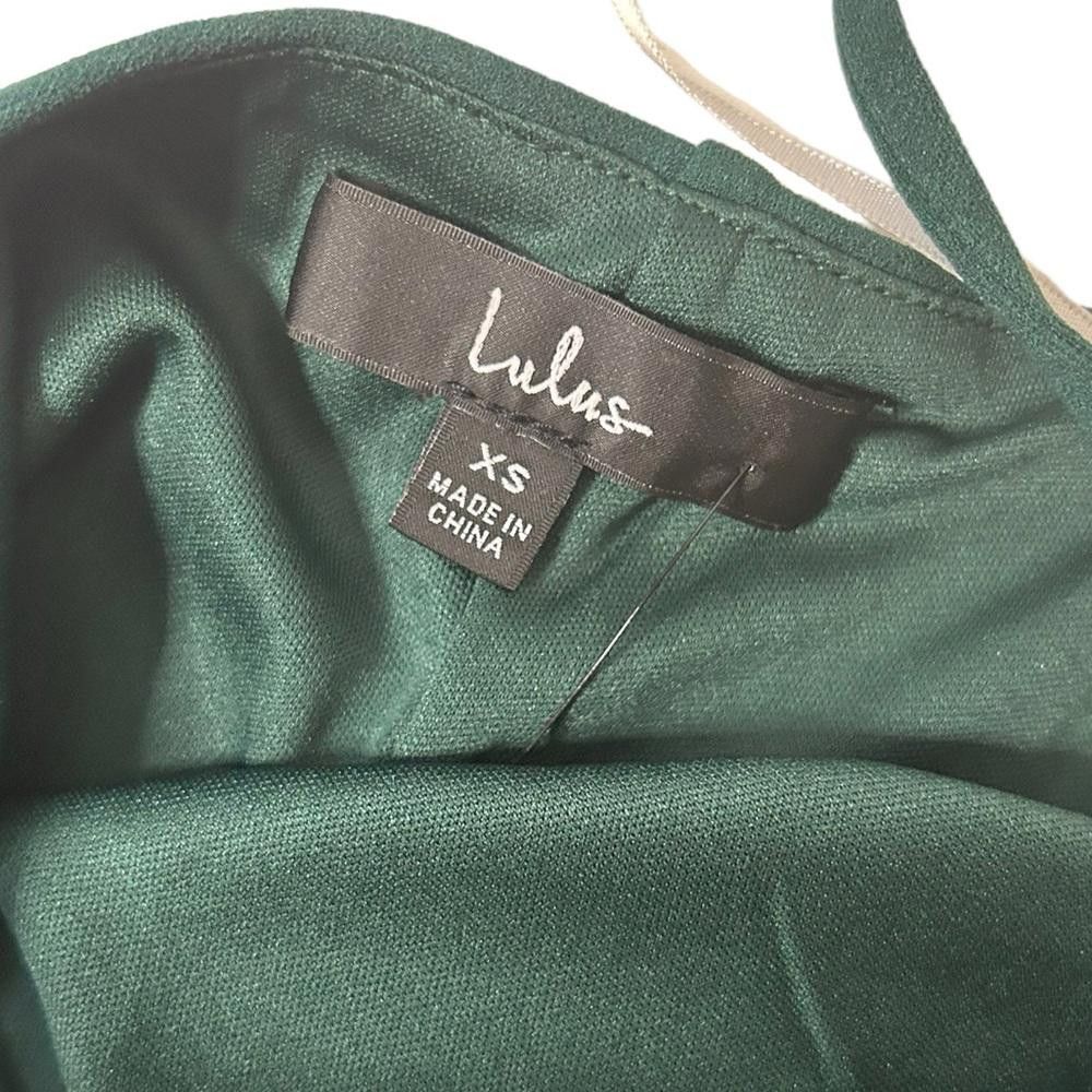 Lulus Lulus l NWT Vivid Emerald Green One-Shoulder Mermaid Gown XS Size XS / US 0-2 / IT 36-38 - 6 Thumbnail