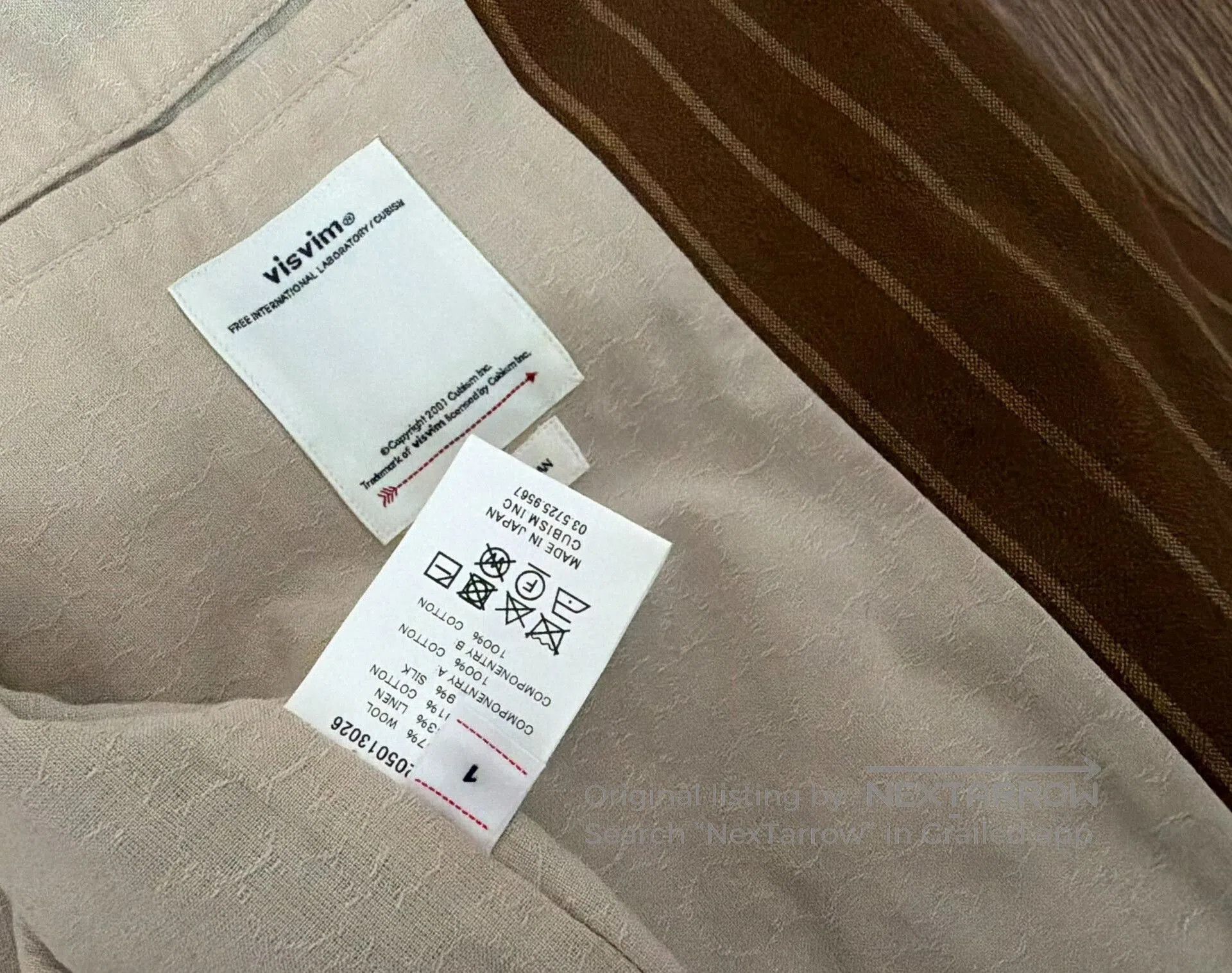 Visvim VISVIM ASCOT CONOID JKT. Size US S / EU 44-46 / 1 - 6 Thumbnail