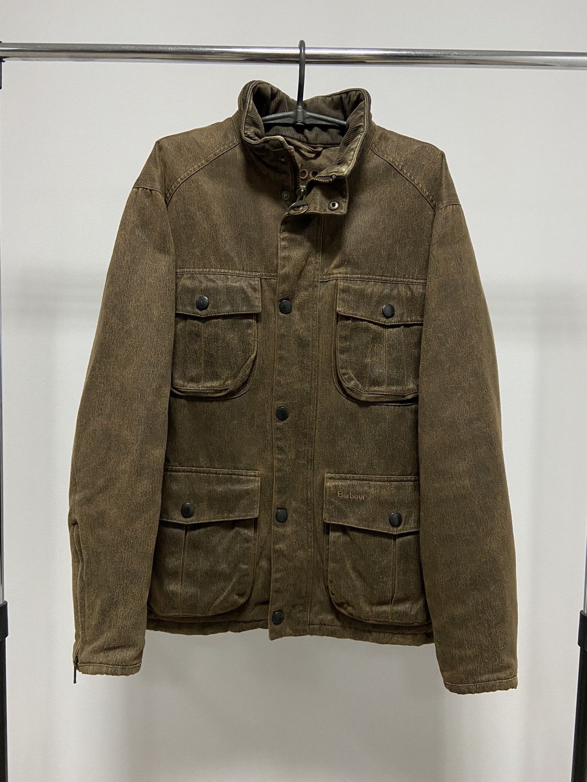 Barbour × Vintage Barbour Jacket small Logo Vintage Avant Garde waxed Size US M / EU 48-50 / 2 - 1 Thumbnail