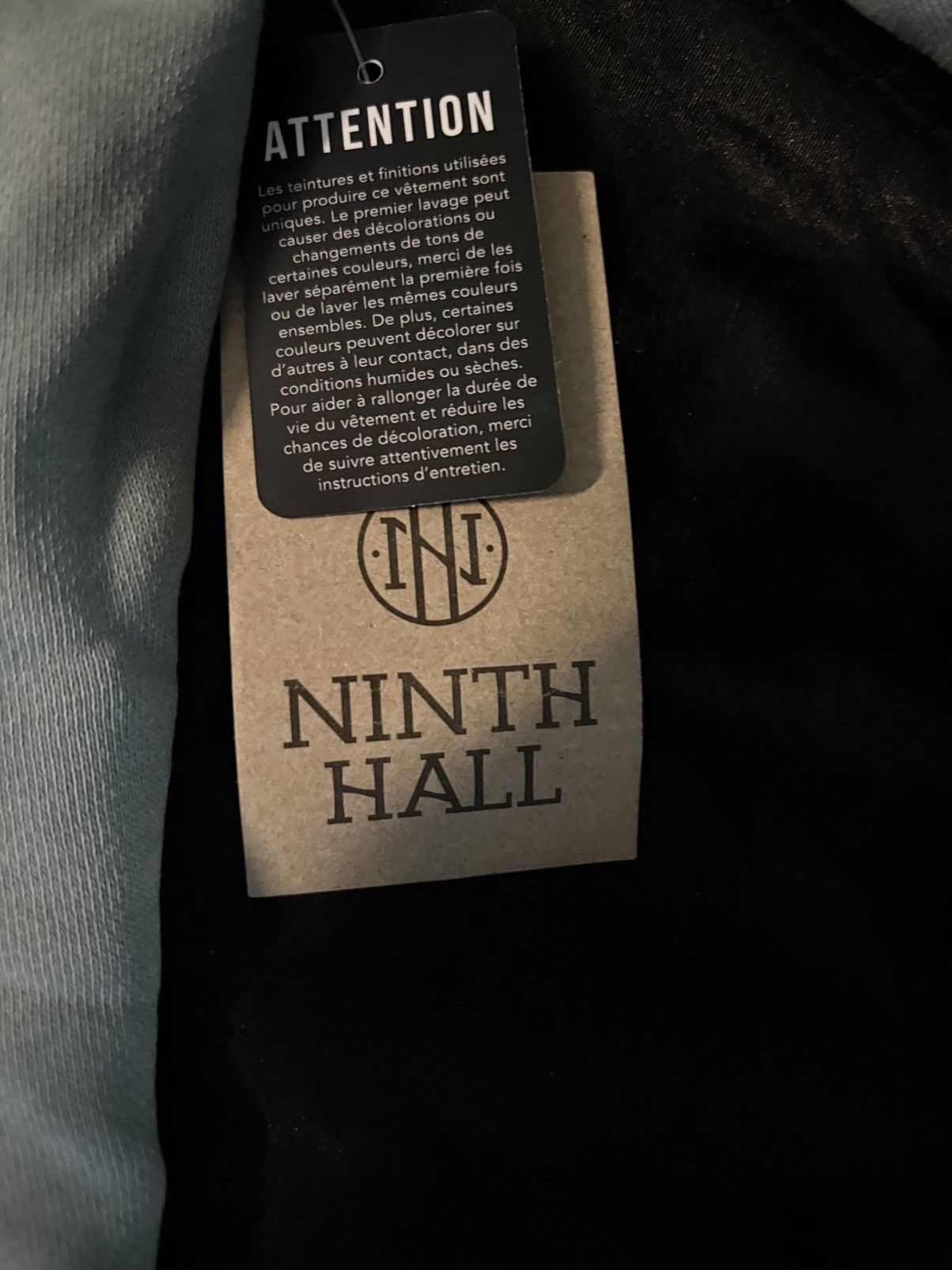 Ninth Hall Ninth Hall Fundamental Oversized Shark Blue Quarter Zip Size US L / EU 52-54 / 3 - 5 Thumbnail