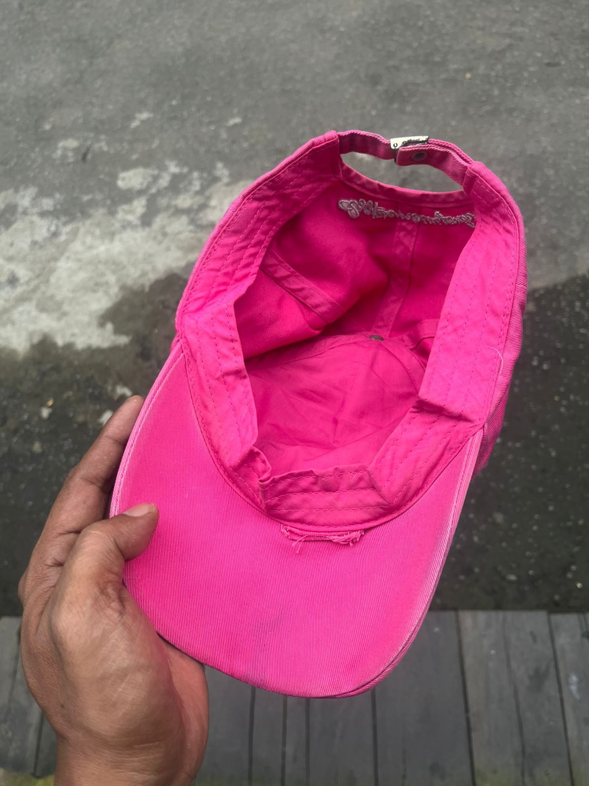 Japanese Brand Japanese Hat GGPX NY Blink Blink Pink Size ONE SIZE - 3 Thumbnail