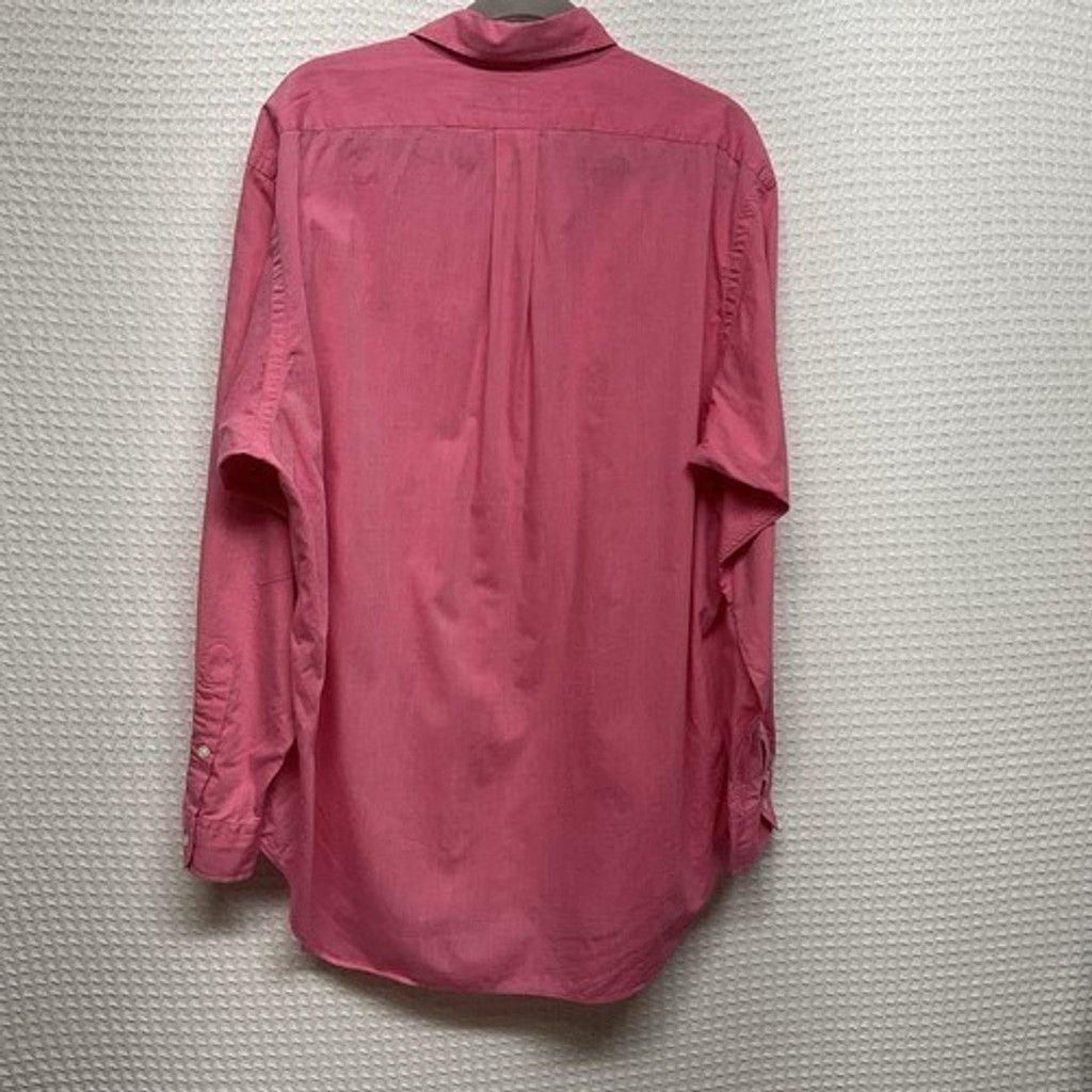 Ralph Lauren Ralph Lauren Blake Pink Cotton Button Up Oxford Shirt Men L Size US L / EU 52-54 / 3 - 4 Thumbnail