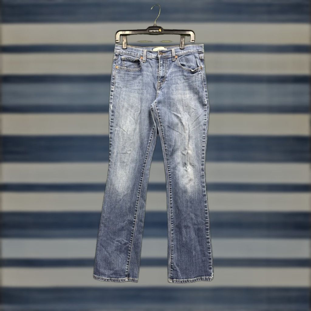 Levi's Levis Jeans Womens 8 L Bootcut Western Boho Chic Casual Medium Wash 30x32 515 Size 30" / US 8 / IT 44 - 1 Thumbnail