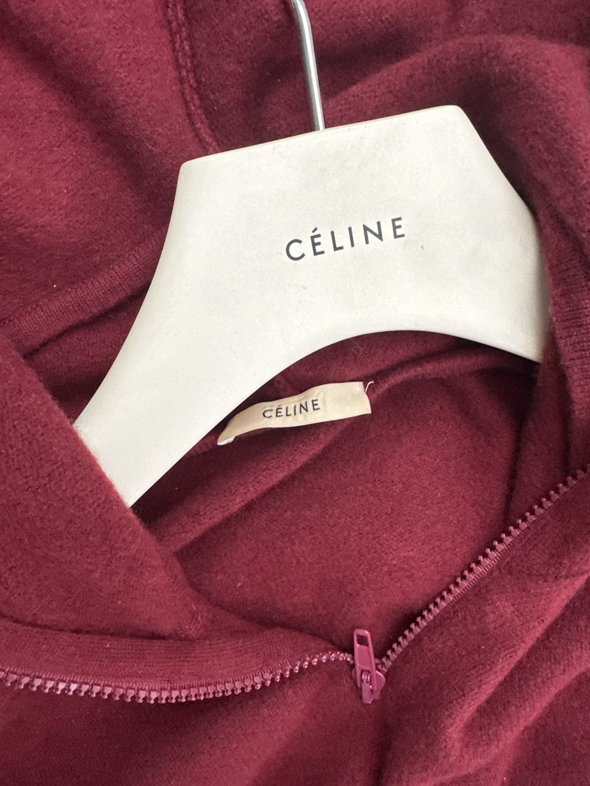 Celine Celine 2018 Phoebe Philo Hooded Cashmere & Wool Sweater Size XS / US 0-2 / IT 36-38 - 4 Thumbnail