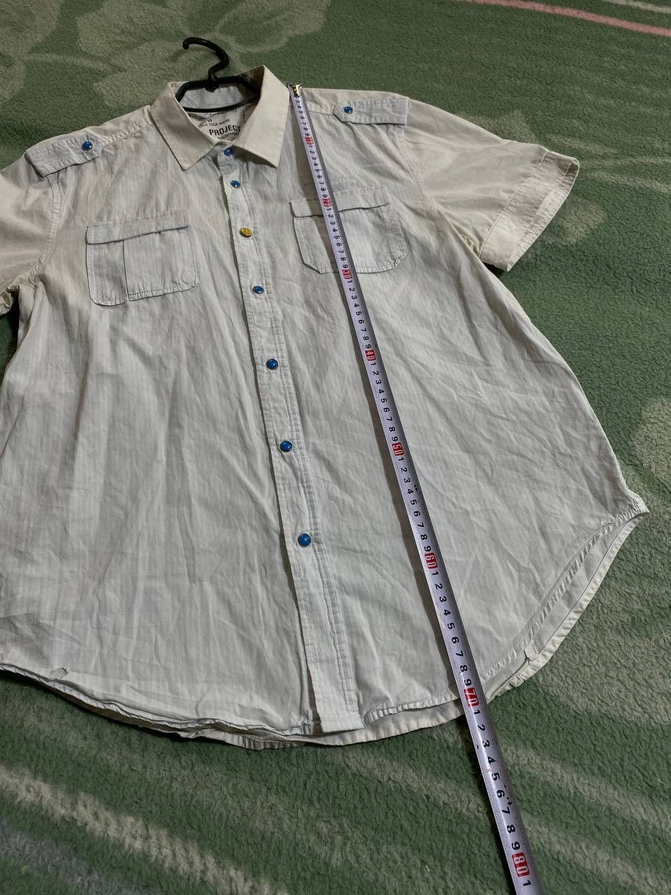 Diesel × Vintage Vintage Diesel Avant Garde y2k 90s Button Up Shirt Size US L / EU 52-54 / 3 - 13 Thumbnail