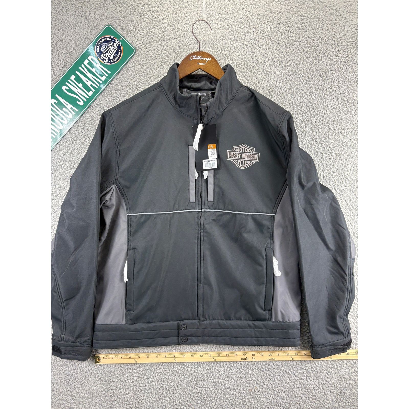 Harley Davidson Harley Davidson Bar & Shield Soft Shell Woven Jacket Mens XL Size US XL / EU 56 / 4 - 1 Thumbnail