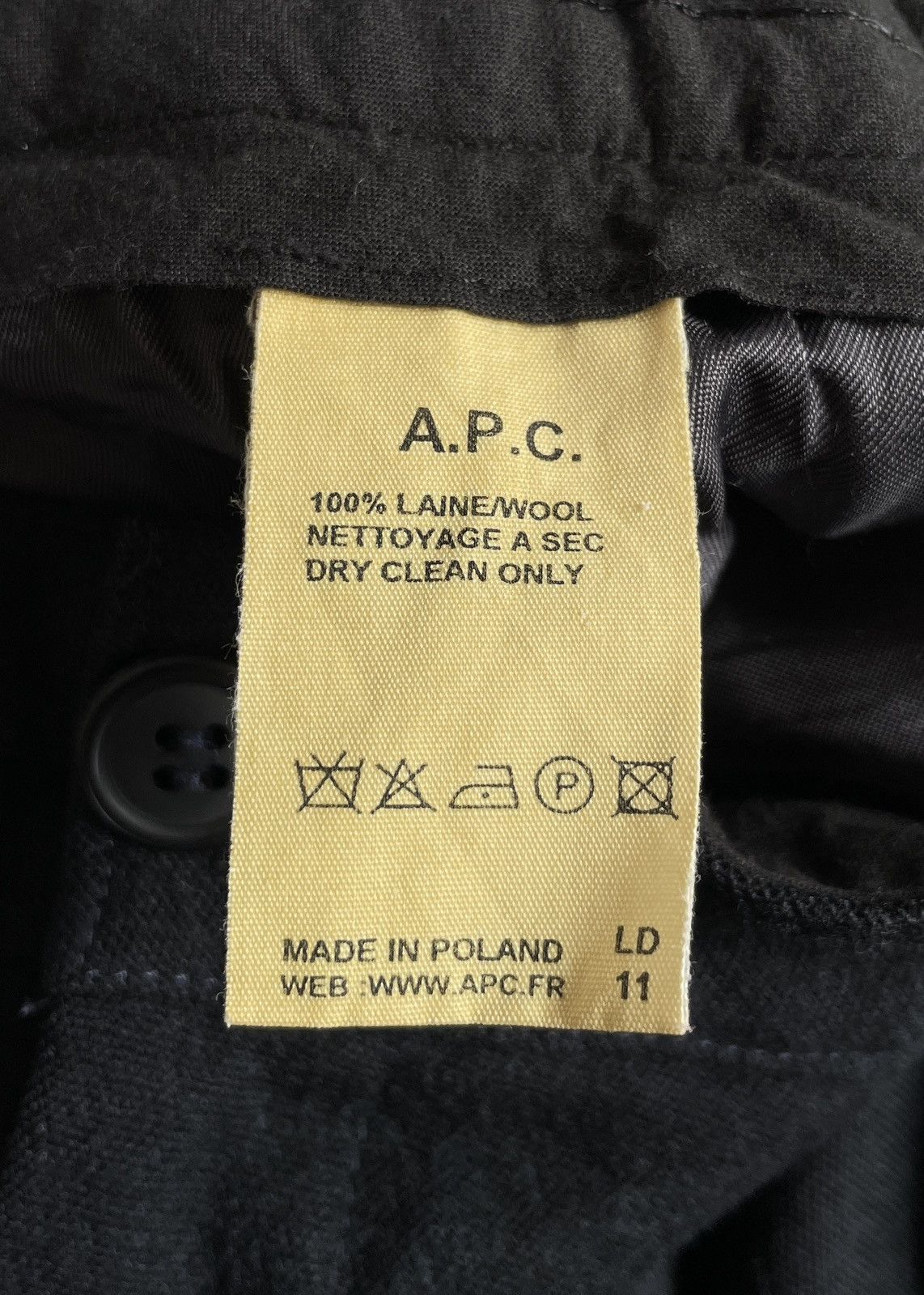 A.P.C. A.P.C Wool Pants Size US 30 / EU 46 - 8 Thumbnail