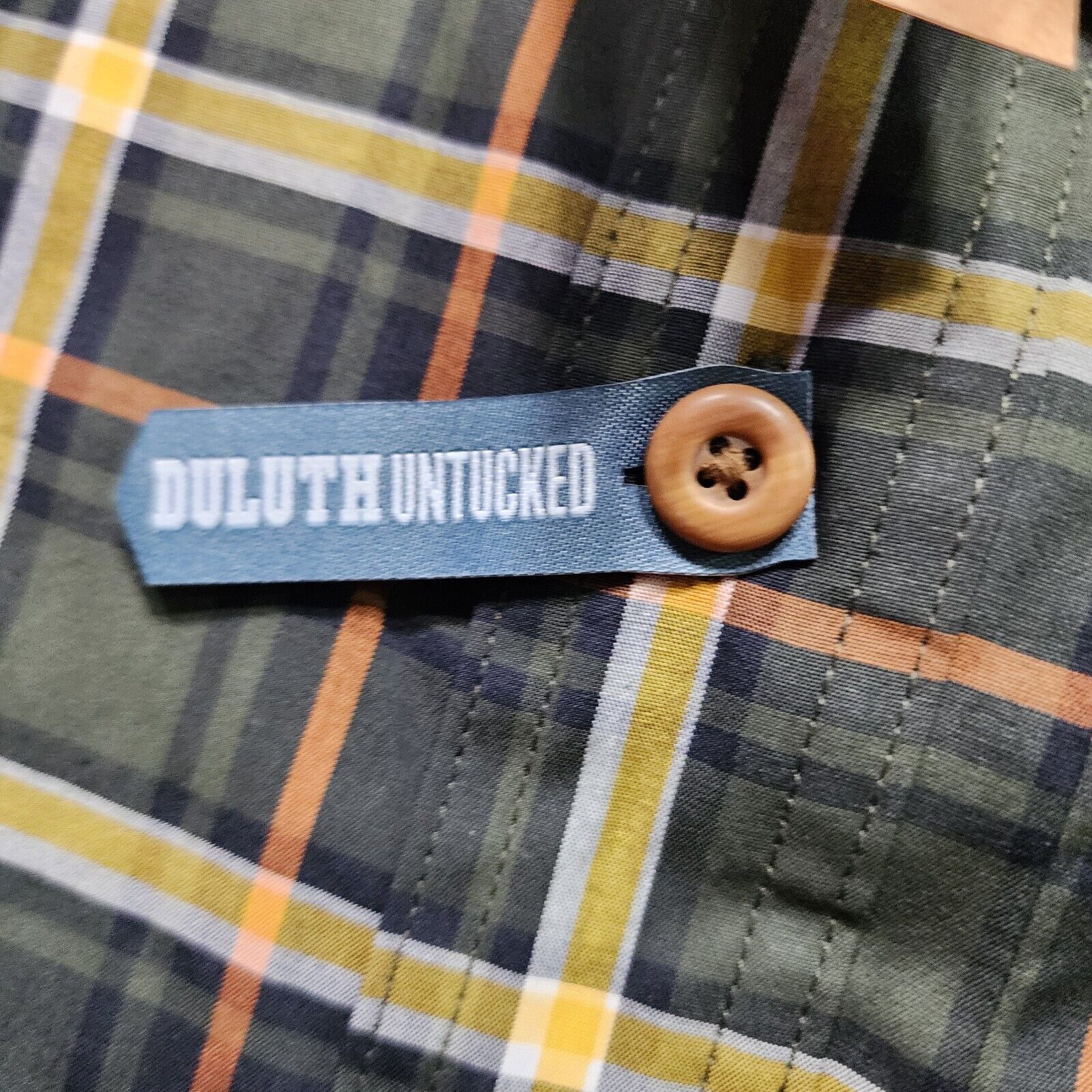 Duluth Trading Company NWT Duluth Trading Co Flannel 2XLT Plaid Untucked Button Size US XXL / EU 58 / 5 - 7 Thumbnail