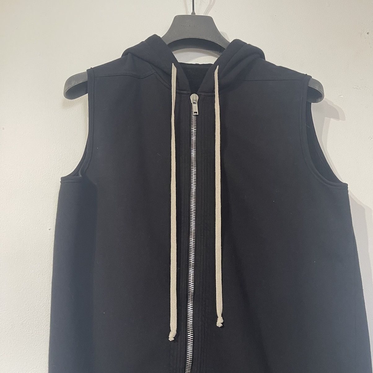 Rick Owens × Rick Owens Drkshdw Rick Owens Drkshdw 2018 Drawstrings Zip-Up Hoodie Size US XL / EU 56 / 4 - 4 Thumbnail