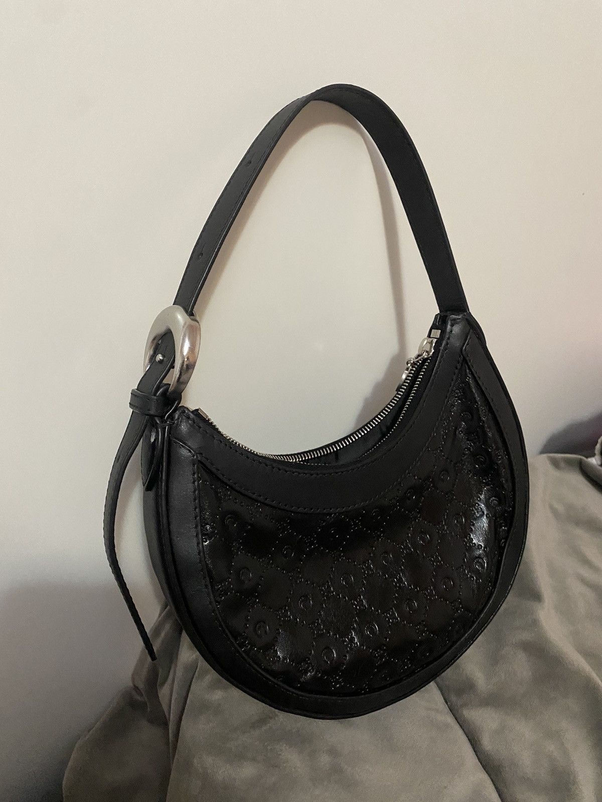 Marine Serre marine serre monogram eclips mini shoulder bag Size ONE SIZE - 1 Thumbnail