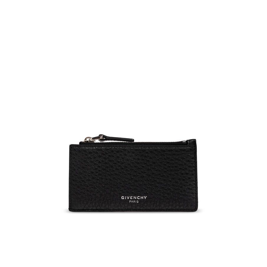 Givenchy GIVENCHY Black Leather Card Holder New & Authentic Size ONE SIZE - 1 Thumbnail