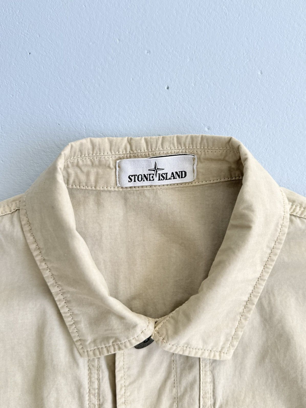 Stone Island Stone Island Tela Smerigliata Garment Dyed Jacket Pocket Size US L / EU 52-54 / 3 - 11 Thumbnail