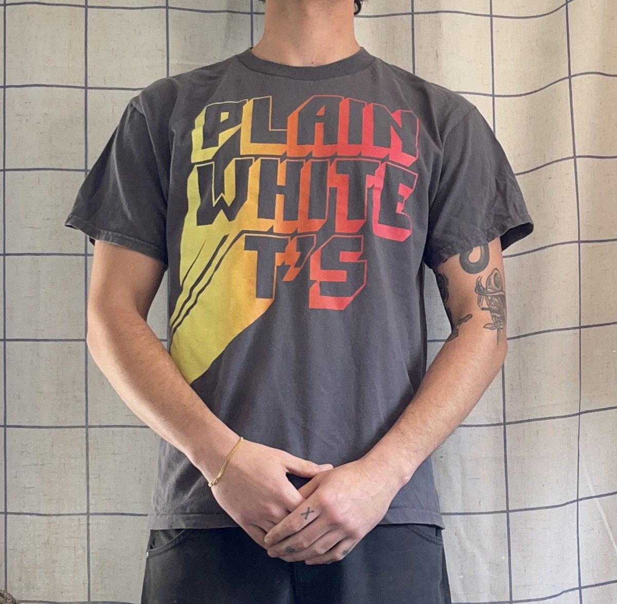 Band Tees Plain White T’s band tshirt Size US L / EU 52-54 / 3 - 2 Thumbnail