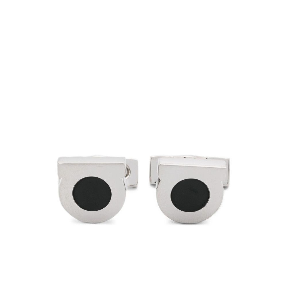Salvatore Ferragamo Ferragamo SILVER Cufflinks Size ONE SIZE - 1 Thumbnail