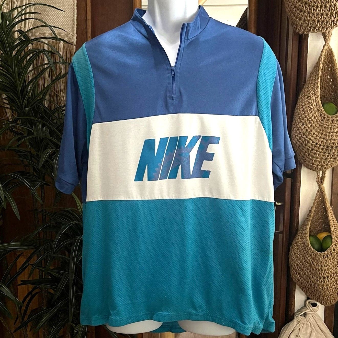 Nike Vintage 90s Nike Cycling Jersey XL | ACG Style Biking Top Size US XL / EU 56 / 4 - 1 Thumbnail