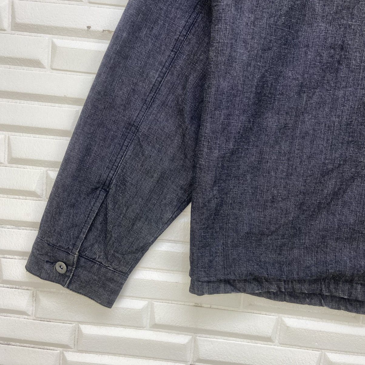 Japanese Brand Vintage Never Seen Thing Sherpa Trucker Denim Jacket Size US M / EU 48-50 / 2 - 9 Thumbnail