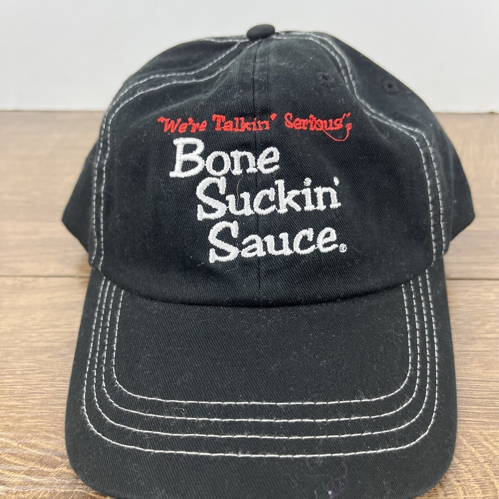 Other Bone Suckin' Sauce Hat Adjustable Hat Black Hat Adjustable B Size ONE SIZE - 7 Thumbnail