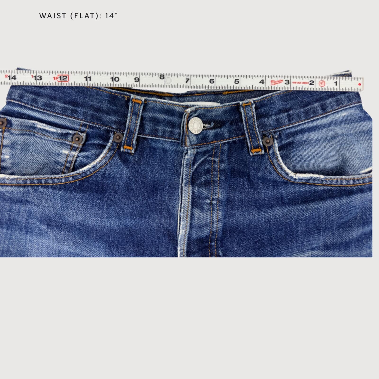 Other RE/DONE Levi’s High Rise Button Fly Shorts 29 Size 29" - 6 Thumbnail