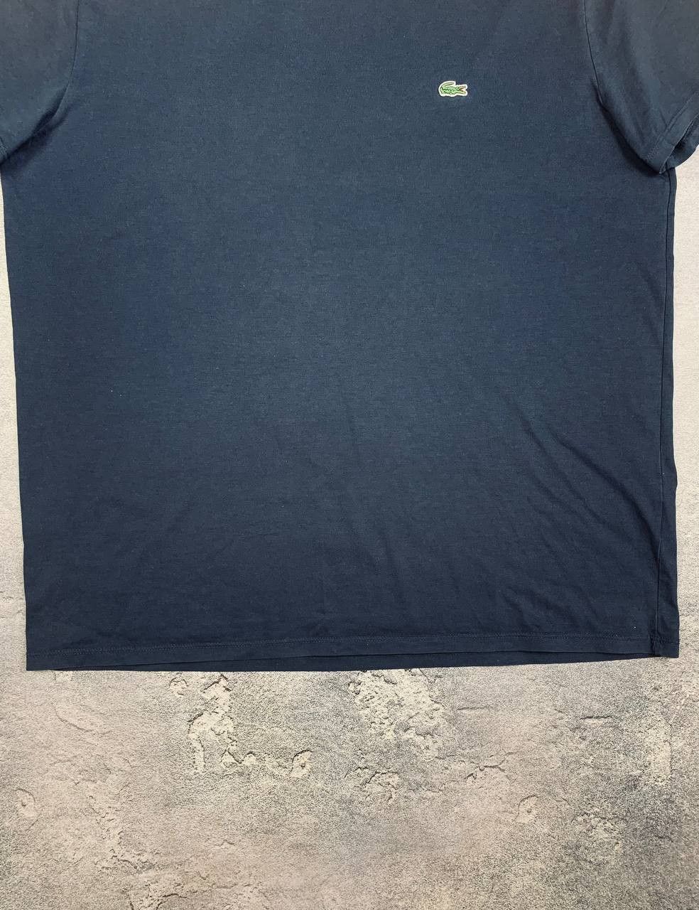 Lacoste Lacoste Men's Navy Blue Cotton Short Sleeve T-Shirt Size US XL / EU 56 / 4 - 5 Thumbnail