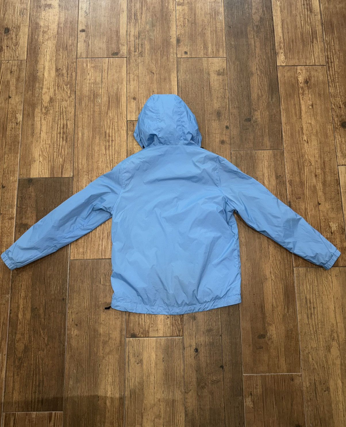 Weekend Offender Weekend Offender Light Blue Hooded Jacket Size L Size US L / EU 52-54 / 3 - 4 Thumbnail