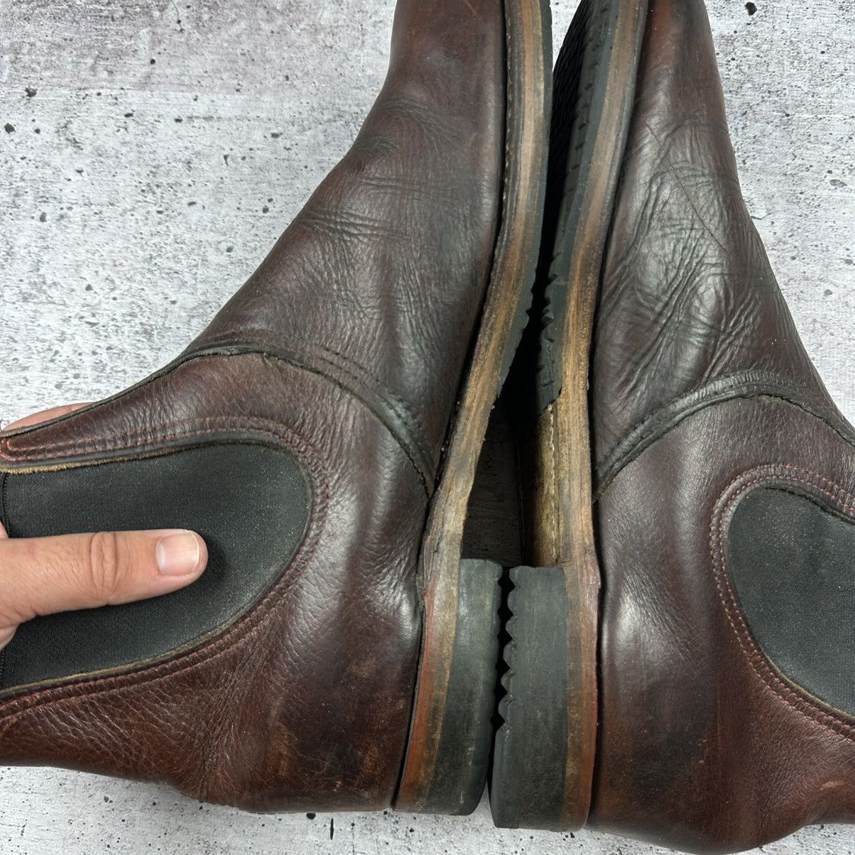 Red Wing Vintage Red Wing Shoes USA Leather Boots Size US 10 / EU 43 - 11 Thumbnail