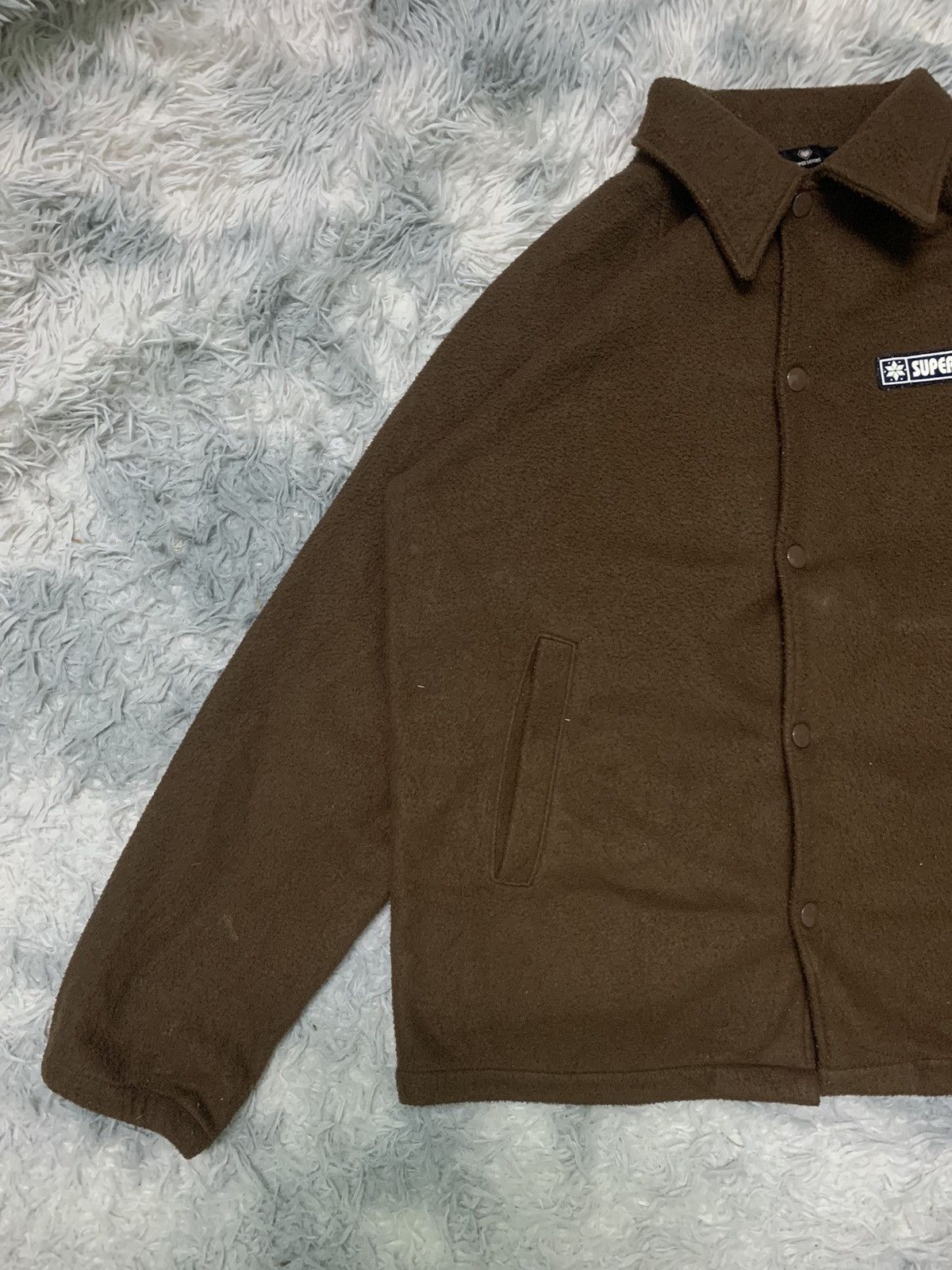 Super Lovers 90s SUPER LOVERS COACH FLEECE JACKET RARE LOGO Size US M / EU 48-50 / 2 - 3 Thumbnail