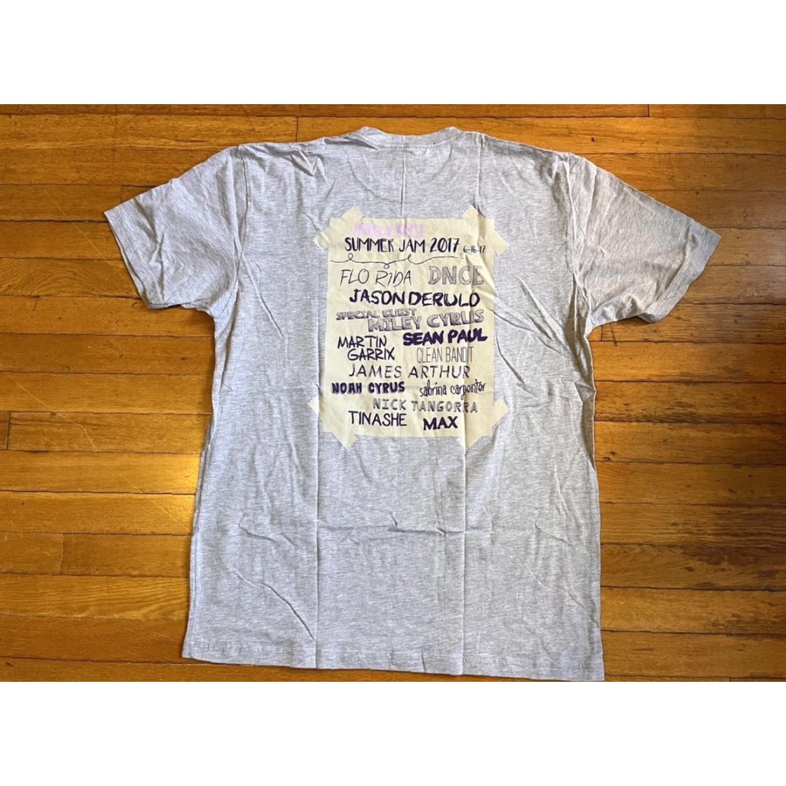 Next Level 106.1 Summer Jam 2017 Shirt Men’s Extra Large Grey BLI Size US XL / EU 56 / 4 - 6 Thumbnail