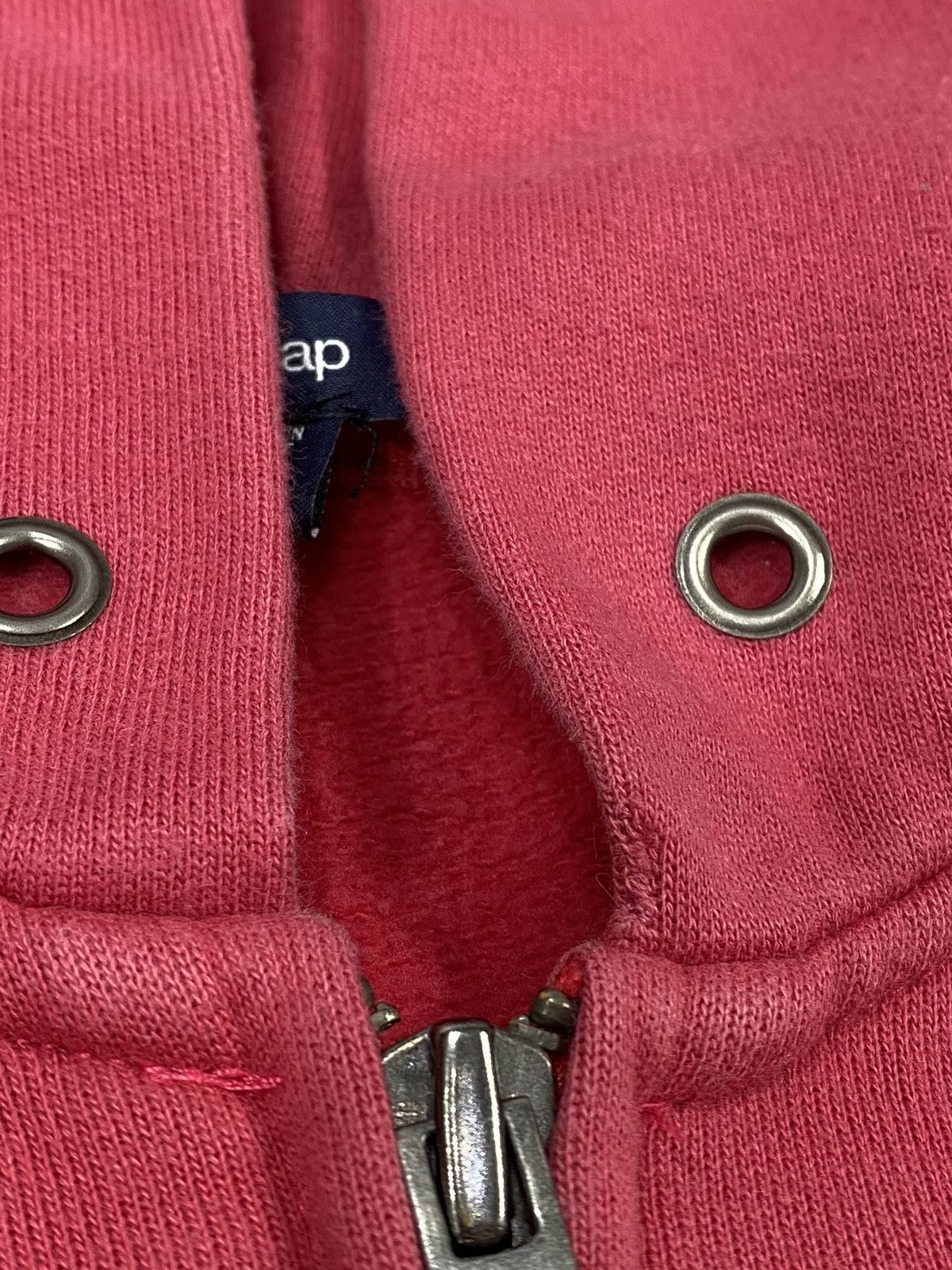 Gap Y2K Gap Zip Pink Hoodie Size L / US 10 / IT 46 - 7 Thumbnail