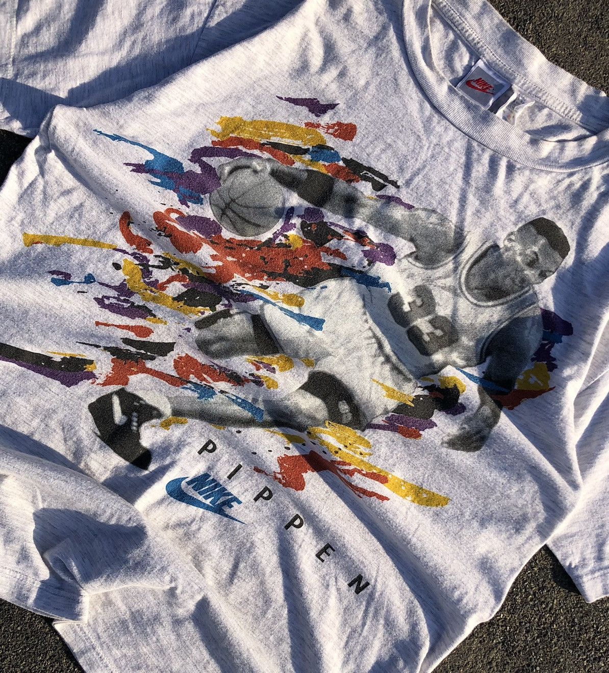 NBA Nike Vintage Scottie Pippen Basketball Tee Size US M / EU 48-50 / 2 - 9 Thumbnail
