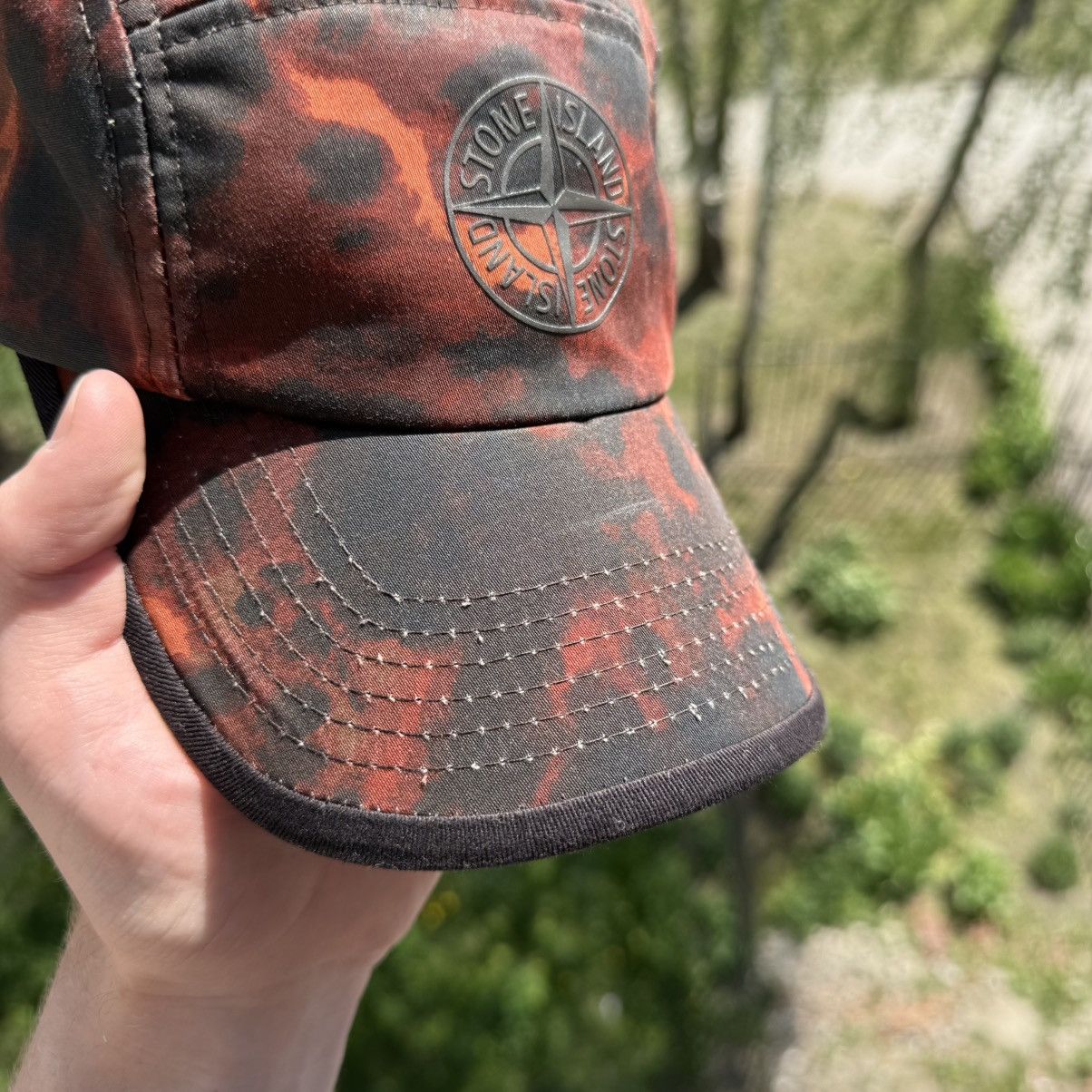 Stone Island Stone Island Vintage Tortoise Shell Ovd A/W14 Cap Size ONE SIZE - 3 Thumbnail