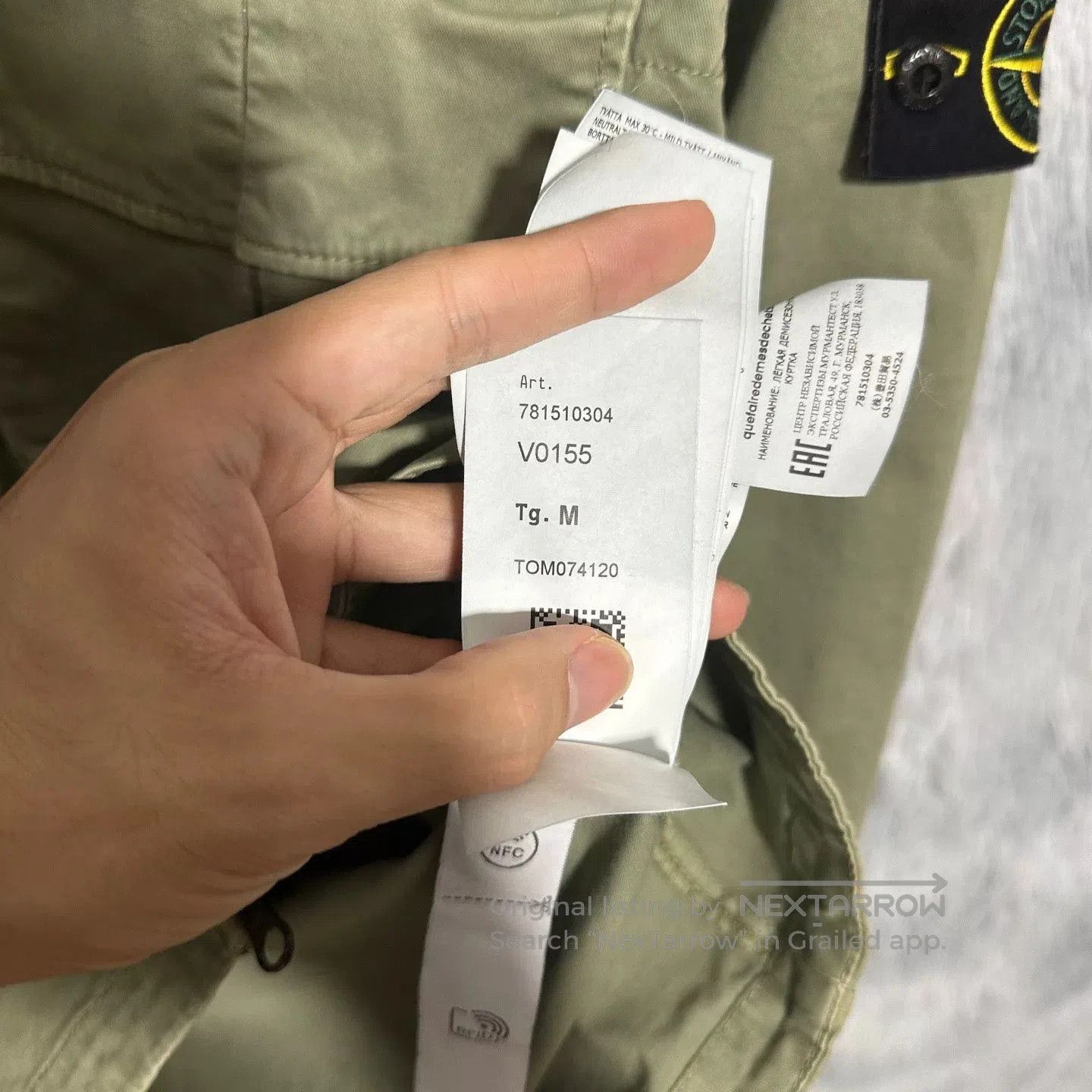 Stone Island Stone Island 23SS Washed Cargo Jacket. Size US M / EU 48-50 / 2 - 6 Thumbnail