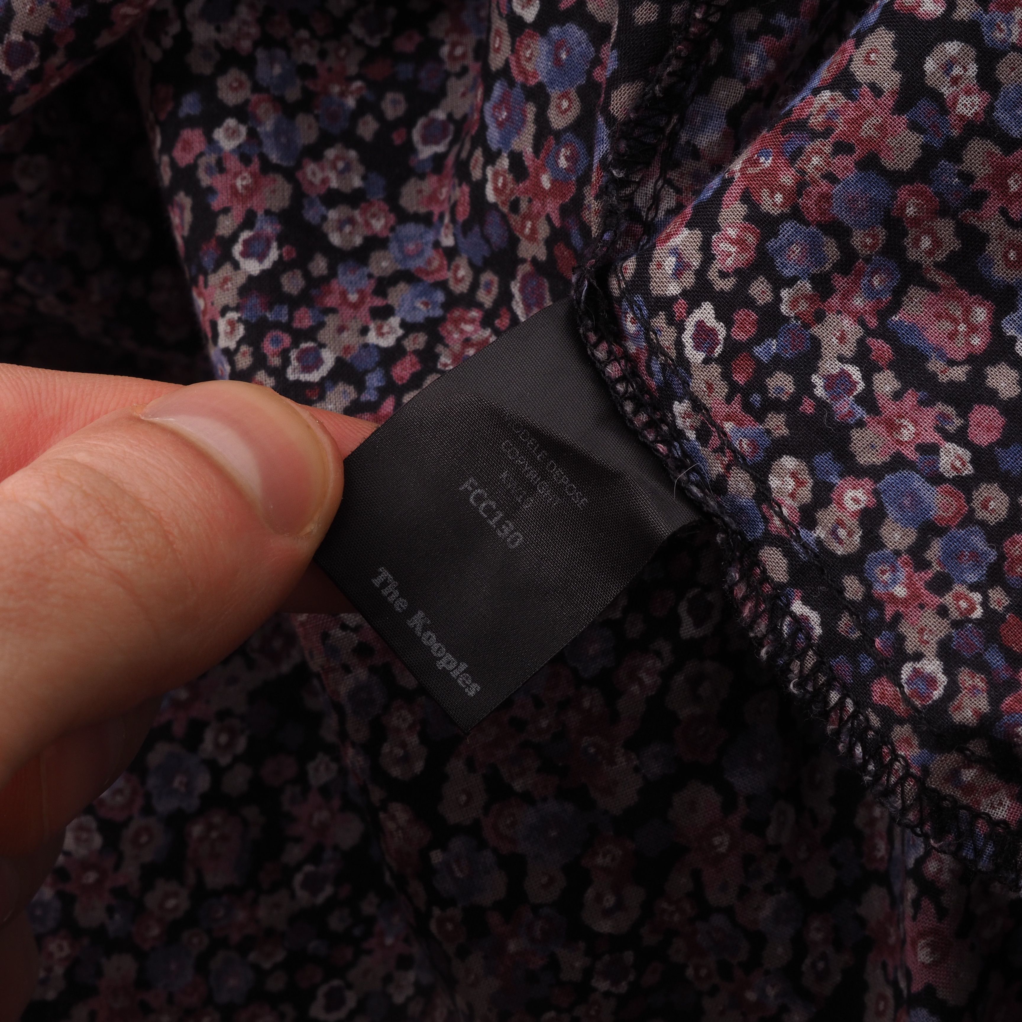 The Kooples The Kooples Floral Multicolor Shirt Blouse Size S / US 4 / IT 40 - 4 Thumbnail
