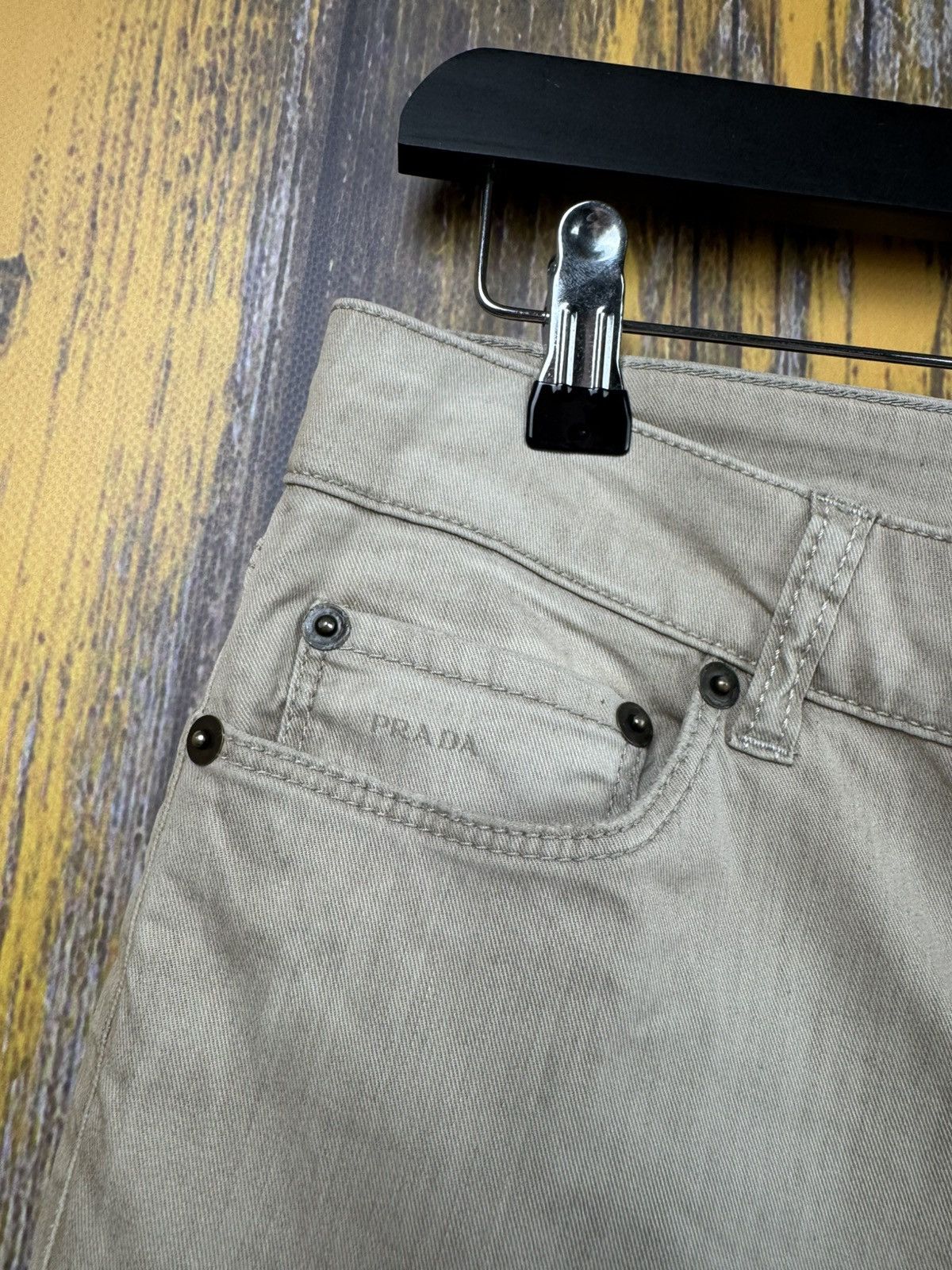 Prada Prada Woman Pants Size 26 Made in italy 🇮🇹 CONTOUR FIT Size 26" / US 2 / IT 38 - 14 Thumbnail