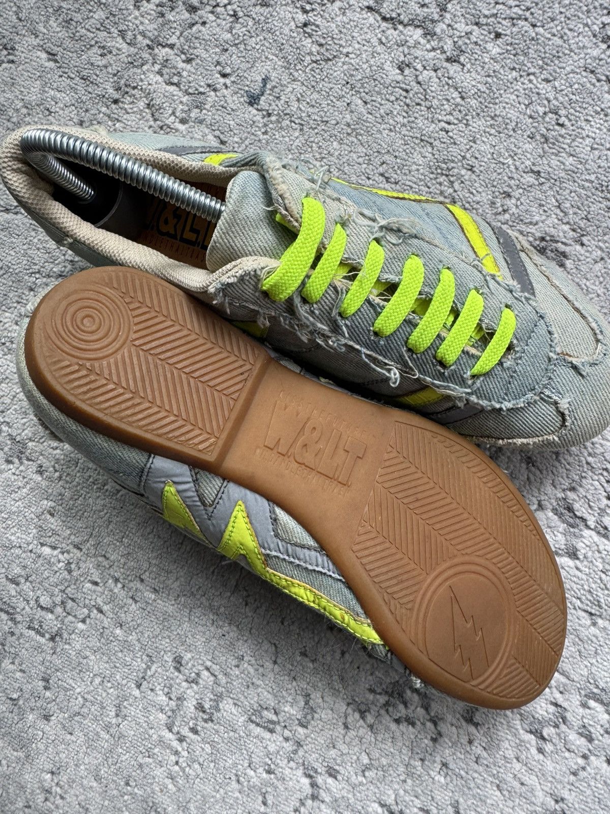 Walter Van Beirendonck Walter Van Beirendonck RARE Vintage Denim Shoes size UK4 Size US 7 / IT 37 - 5 Thumbnail