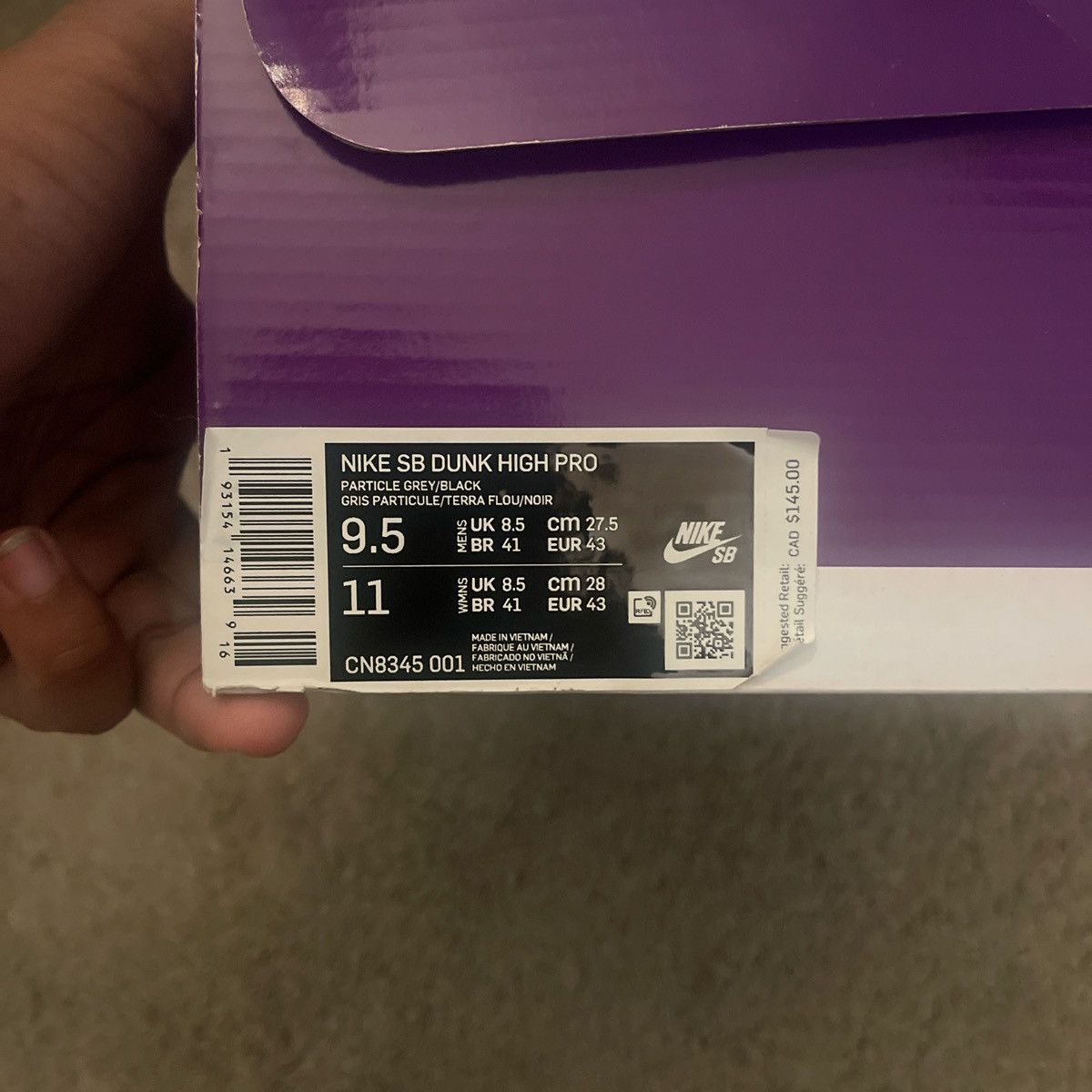 Nike Nike SB Dunk High Spectrum Size US 9.5 / EU 42-43 - 8 Thumbnail