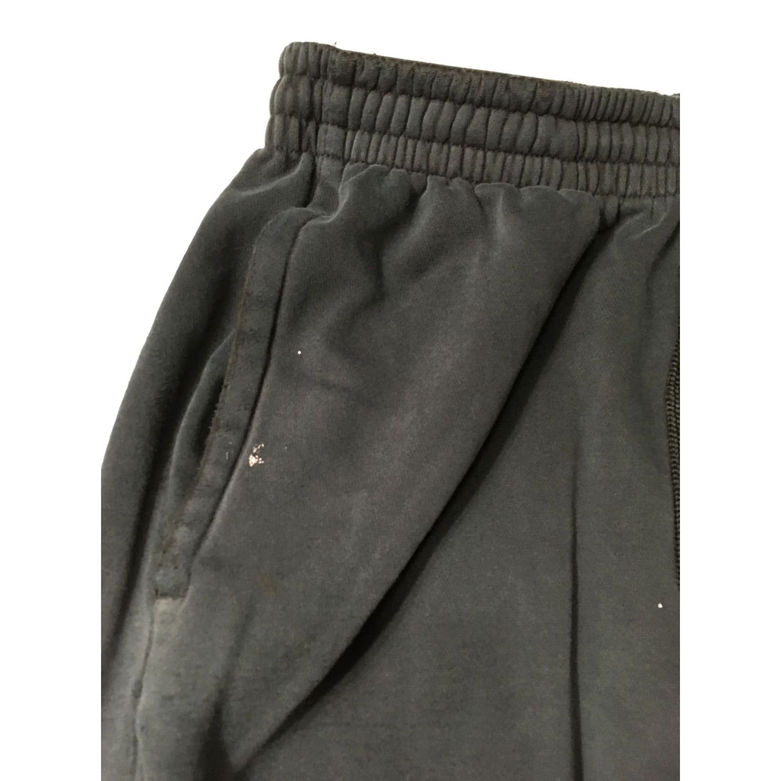 Adidas Adidas Pants Black Adults Large Classic Sweatpants Fleece Cotton 30” Regular Waist Drawstring Vintage Men Size US 33 - 4 Thumbnail