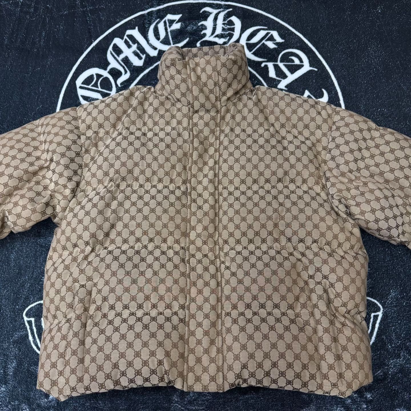 Balenciaga Balenciaga Cotton Brown Heavy Coat l Men Size US L / EU 52-54 / 3 - 1 Thumbnail