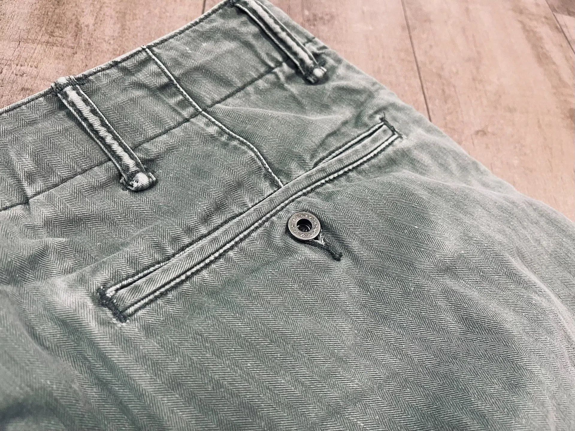 RRL Ralph Lauren RRL Herringbone Military Pants. Size US 36 / EU 52 - 4 Thumbnail